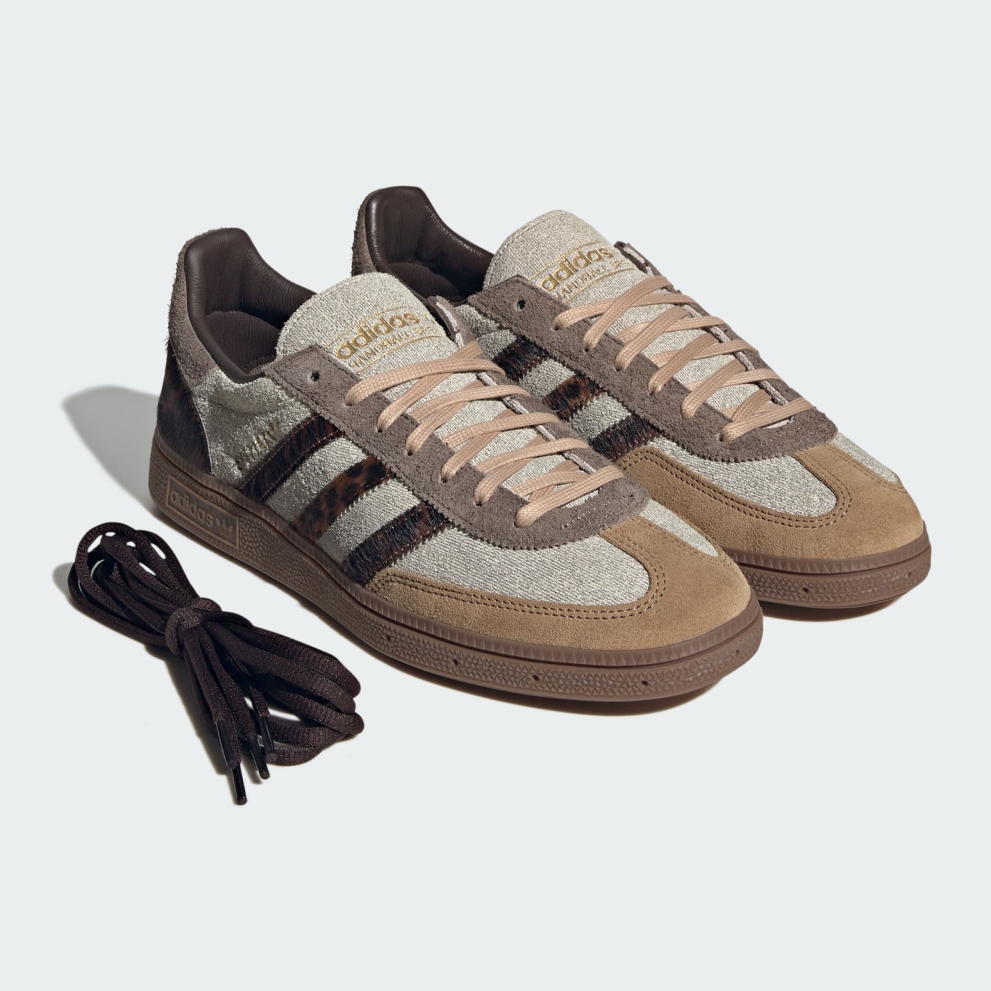HANDBALL SPEZIAL AYAKKABI - Khaki Six / Preloved Brown / Aurora Coffee - KK4860 - Görsel 8