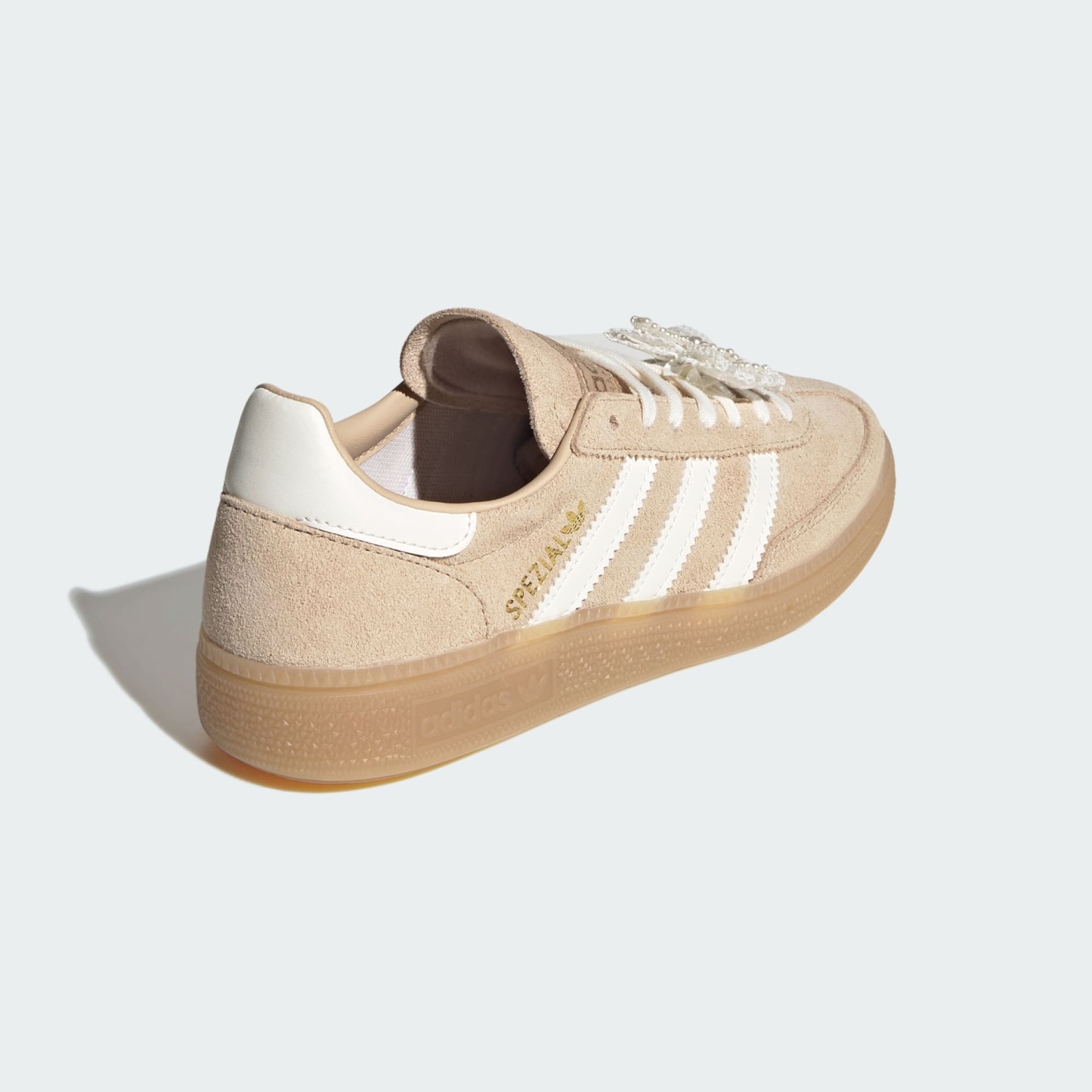 HANDBALL SPEZIAL AYAKKABI - Magic Beige / Off White / Gum - KZ8353 - Görsel 5