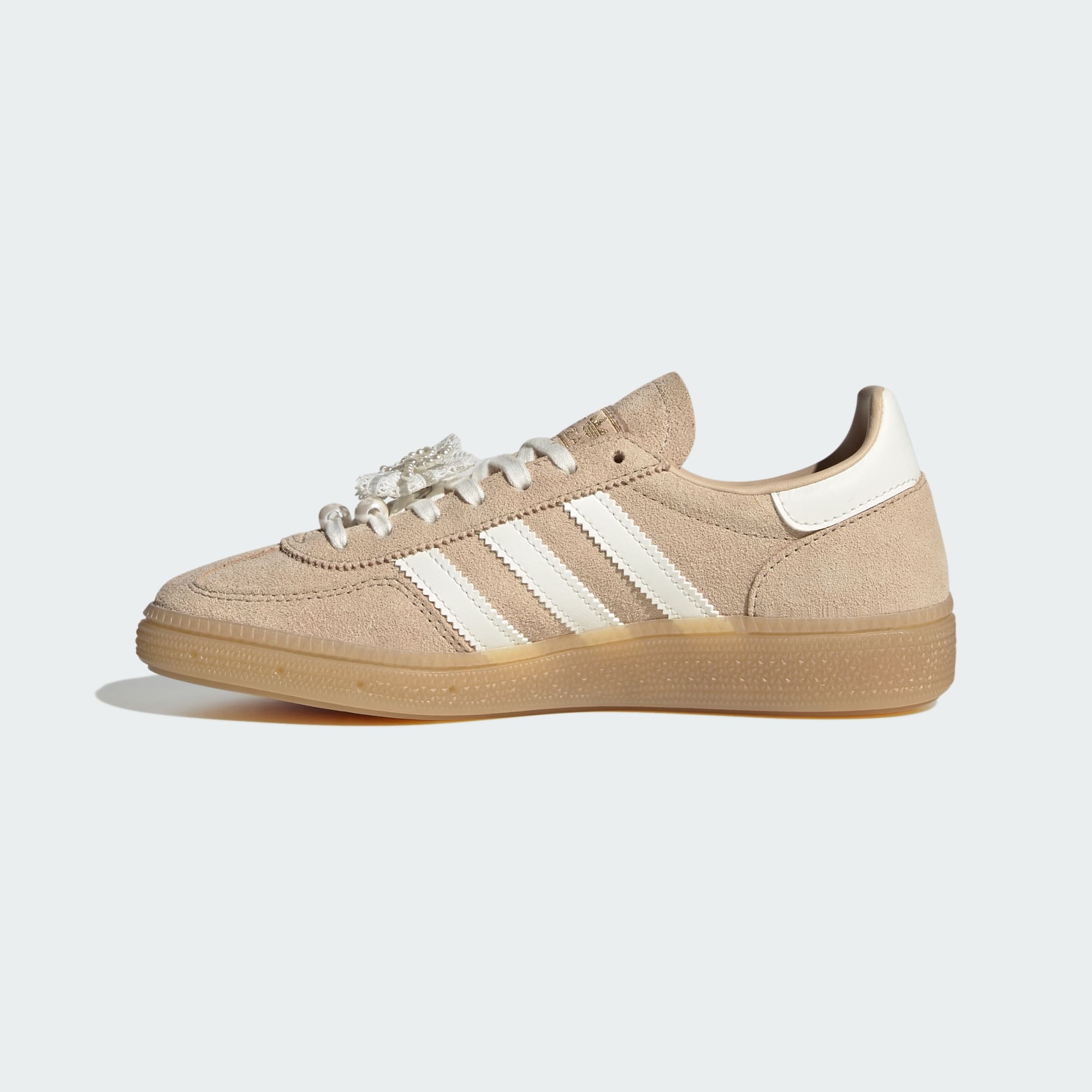 HANDBALL SPEZIAL AYAKKABI - Magic Beige / Off White / Gum - KZ8353 - Görsel 6