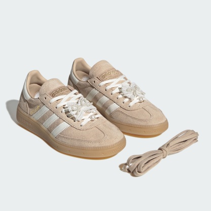 HANDBALL SPEZIAL AYAKKABI - Magic Beige / Off White / Gum - KZ8353 - Görsel 8