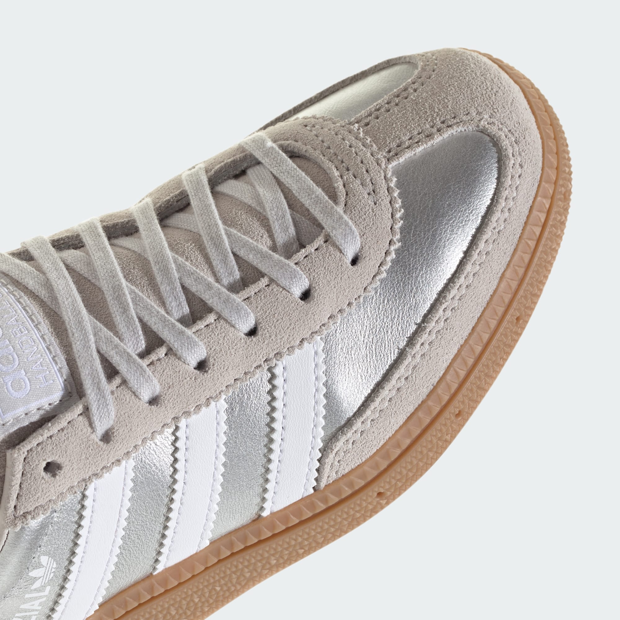 HANDBALL SPEZIAL AYAKKABI - Silver Metallic / Cloud White / Gum - KH9437 - Görsel 8