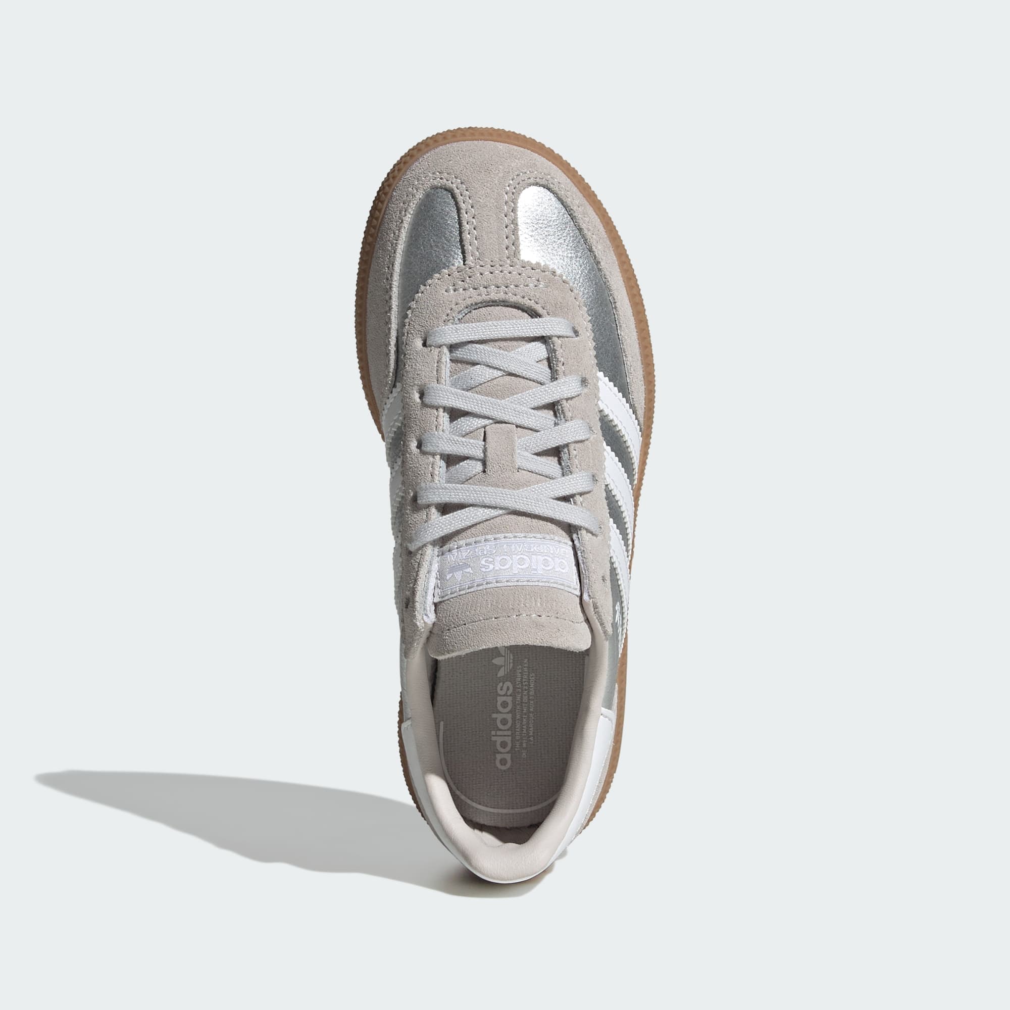 HANDBALL SPEZIAL AYAKKABI - Silver Metallic / Cloud White / Gum - KH9475 - Görsel 2