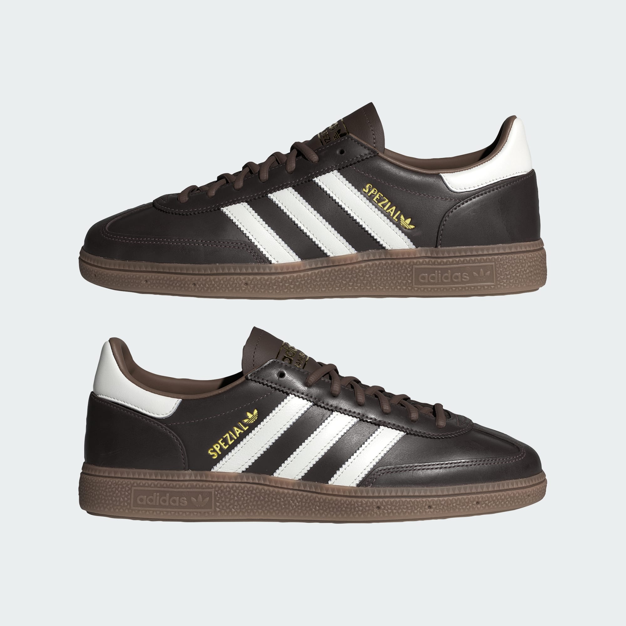 HANDBALL SPEZIAL AYAKKABI - Brown / Core White / Earth Strata - KI8581 - Görsel 7