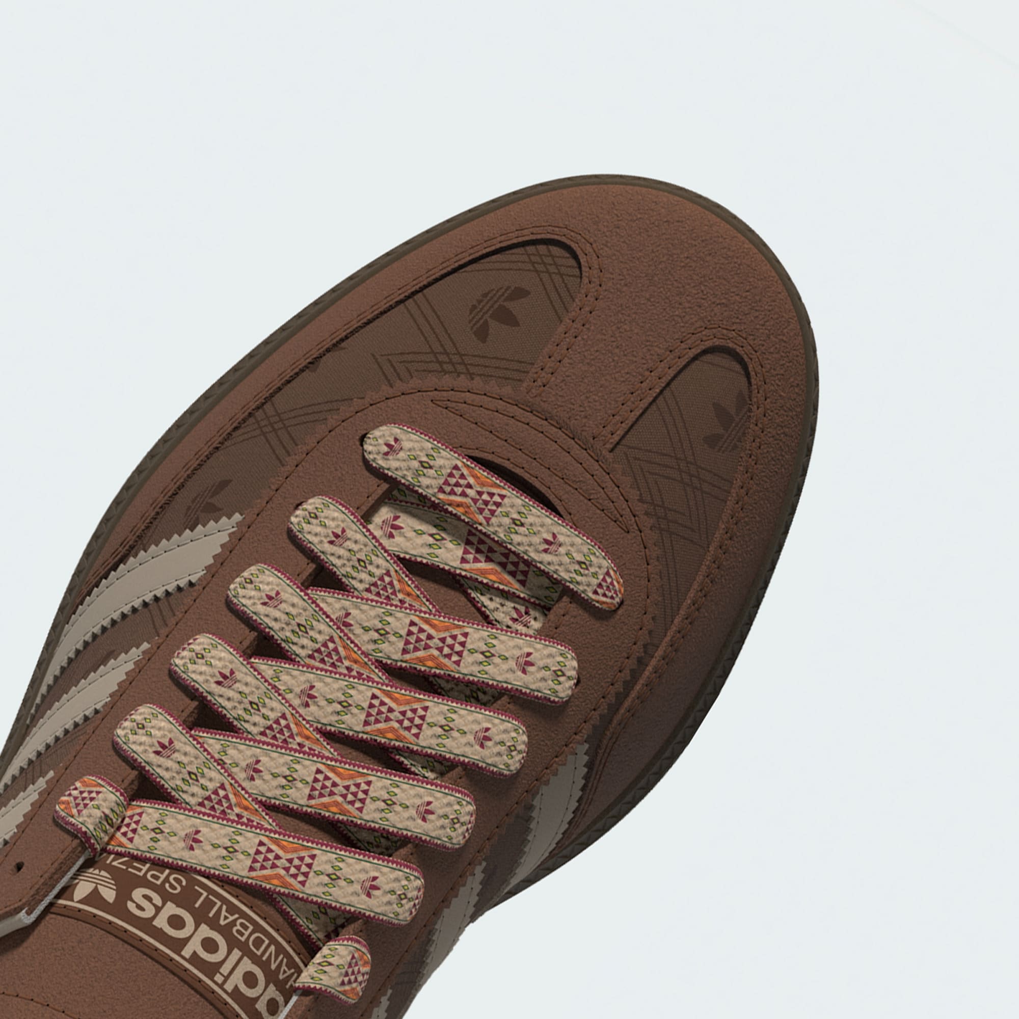 HANDBALL SPEZIAL AYAKKABI - Preloved Brown / Wonder Beige / Gum - KJ0688 - Görsel 7