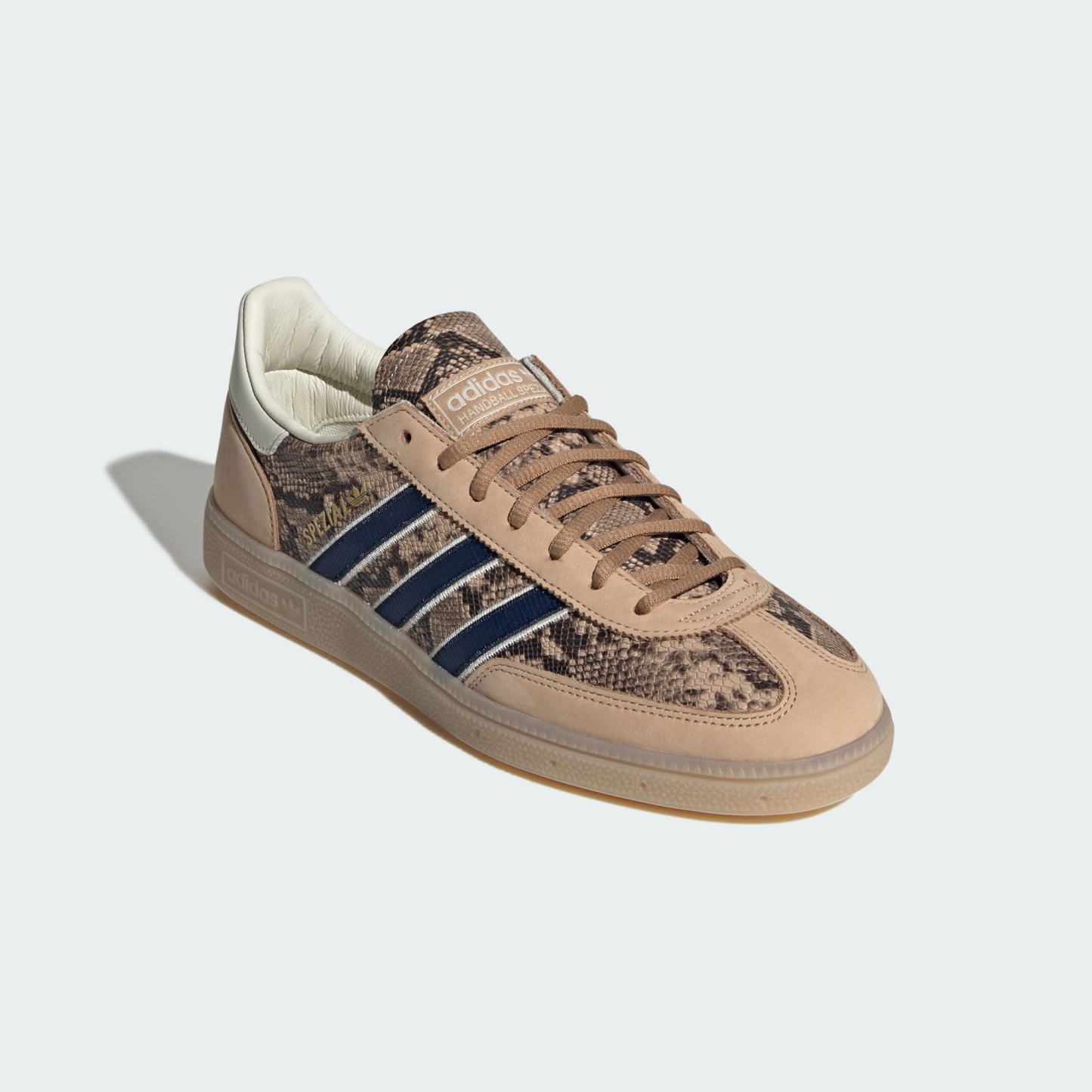HANDBALL SPEZIAL AYAKKABI - Warm Sandstone / Dark Blue / Cardboard - KK4867 - Görsel 4