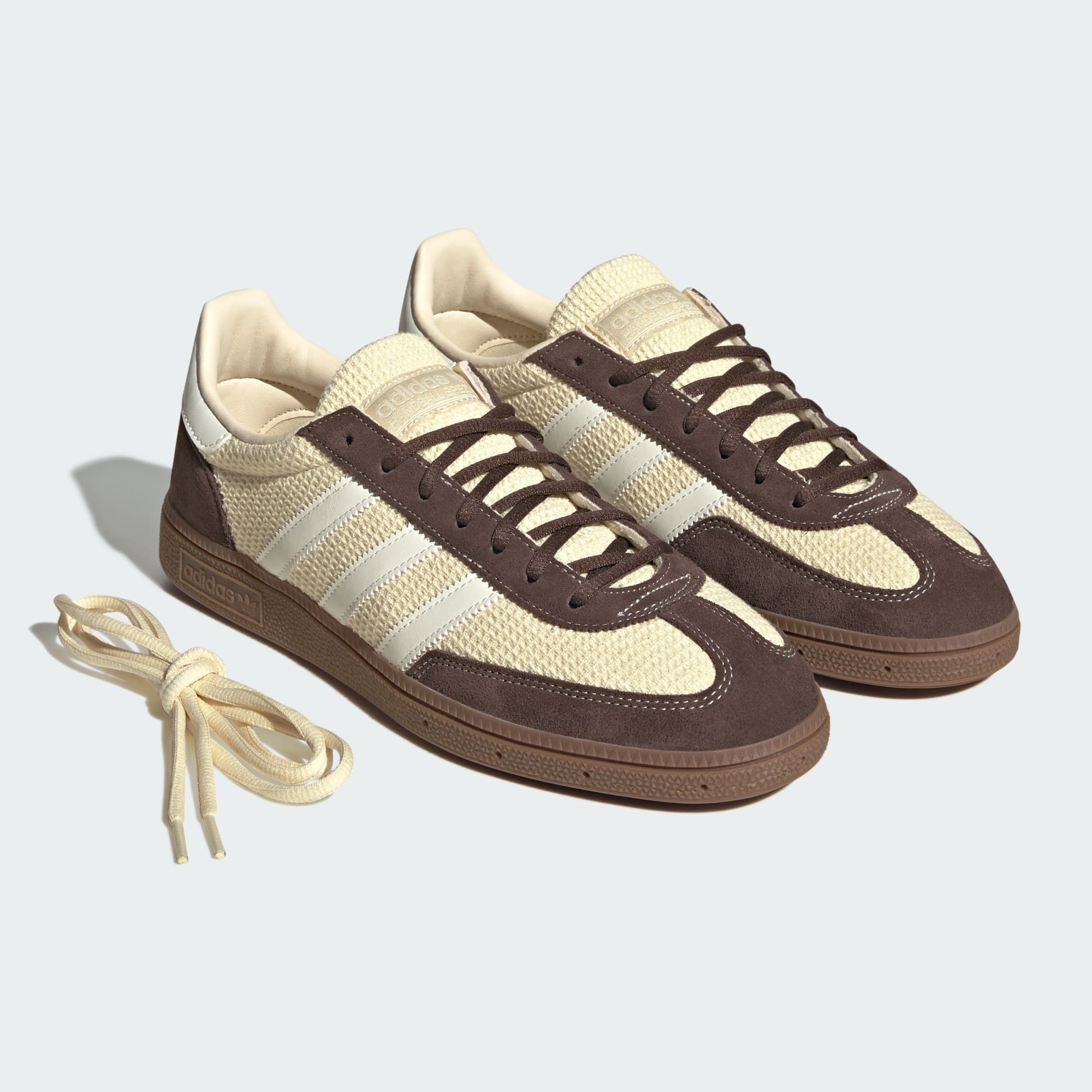 HANDBALL SPEZIAL AYAKKABI - Warm Vanilla / Off White / Dark Brown - KJ9974 - Görsel 8