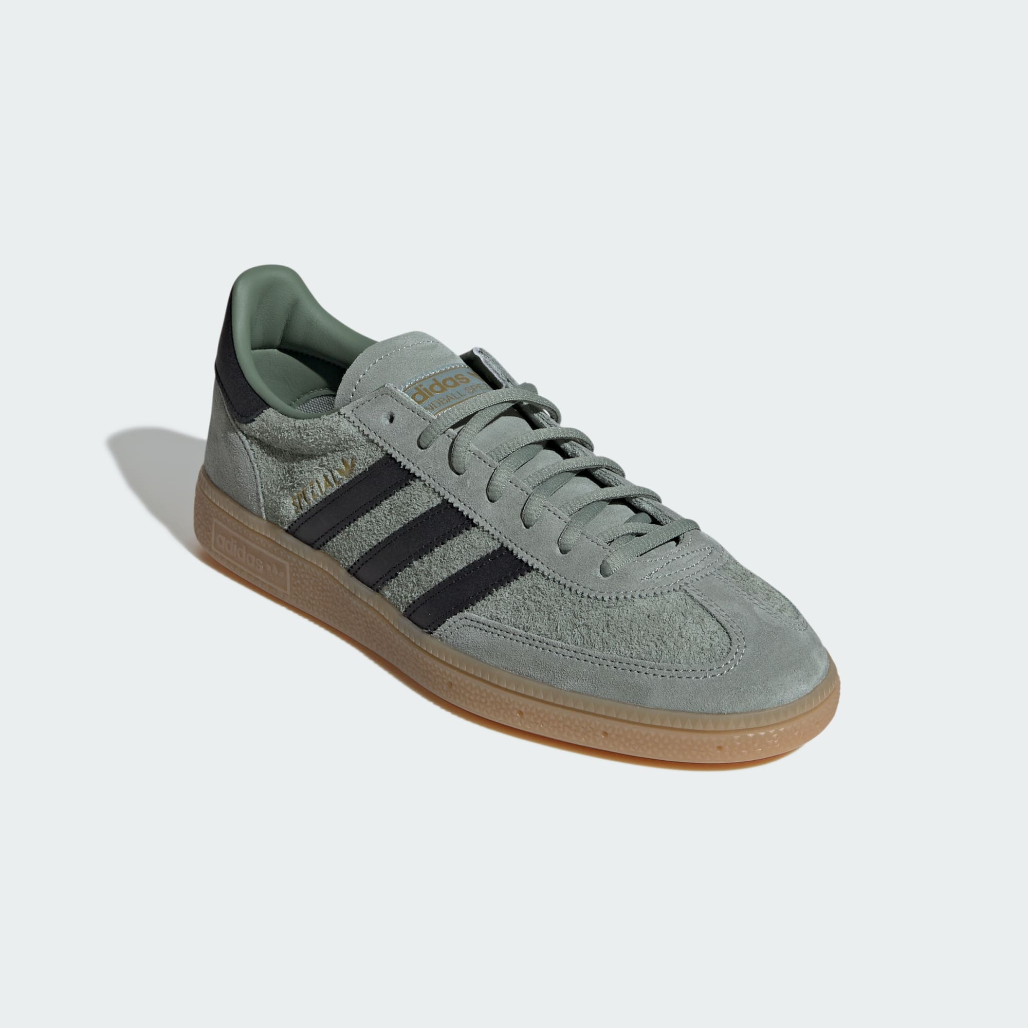 HANDBALL SPEZIAL AYAKKABI - Silver Green / Core Black / Gum - IH6507 - Görsel 4