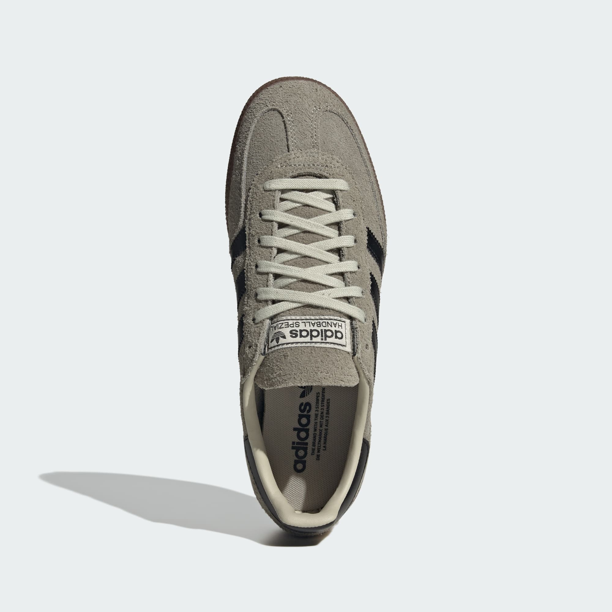 HANDBALL SPEZIAL AYAKKABI - Silver Pebble / Core Black / Gum - KJ7413 - Görsel 2
