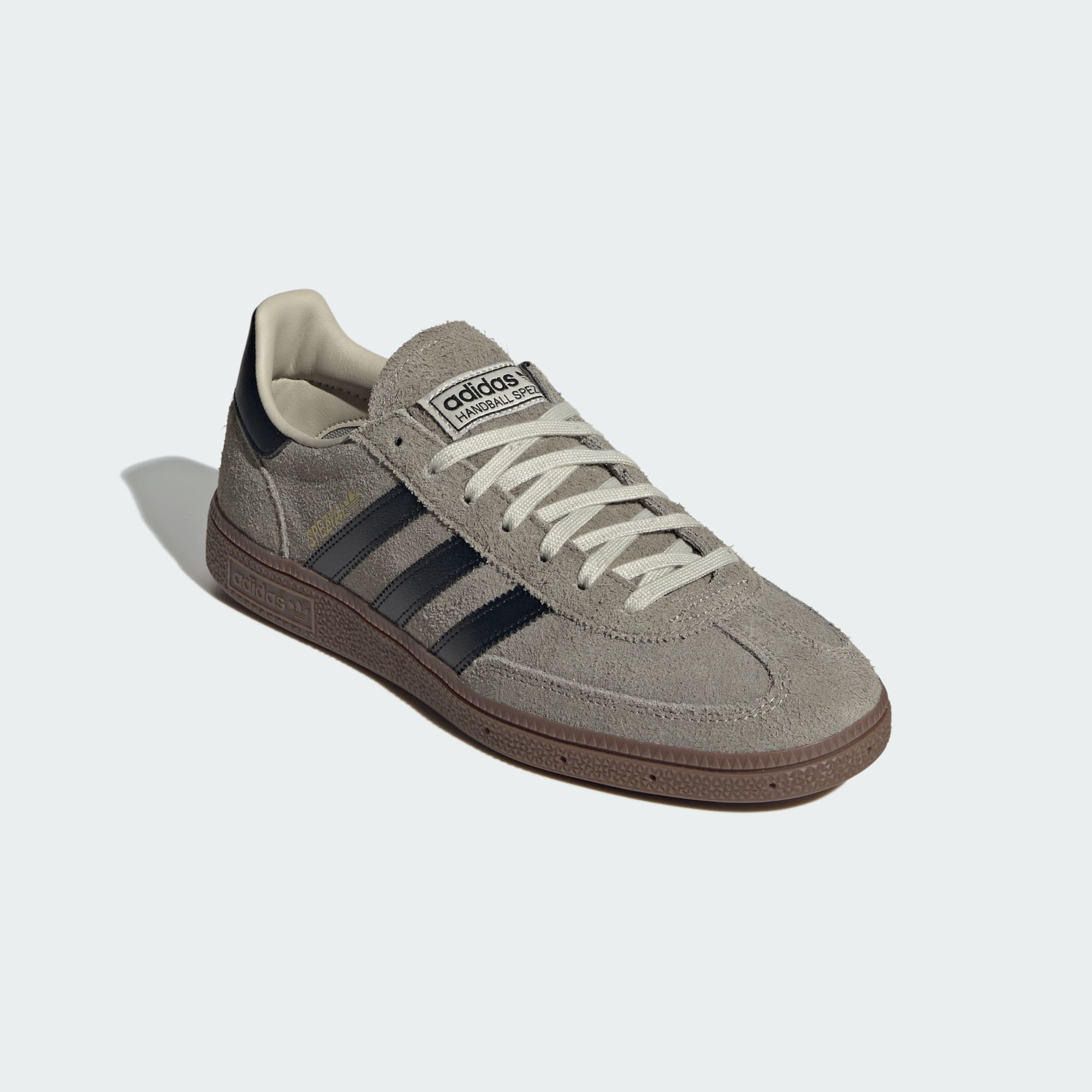HANDBALL SPEZIAL AYAKKABI - Silver Pebble / Core Black / Gum - KJ7413 - Görsel 4