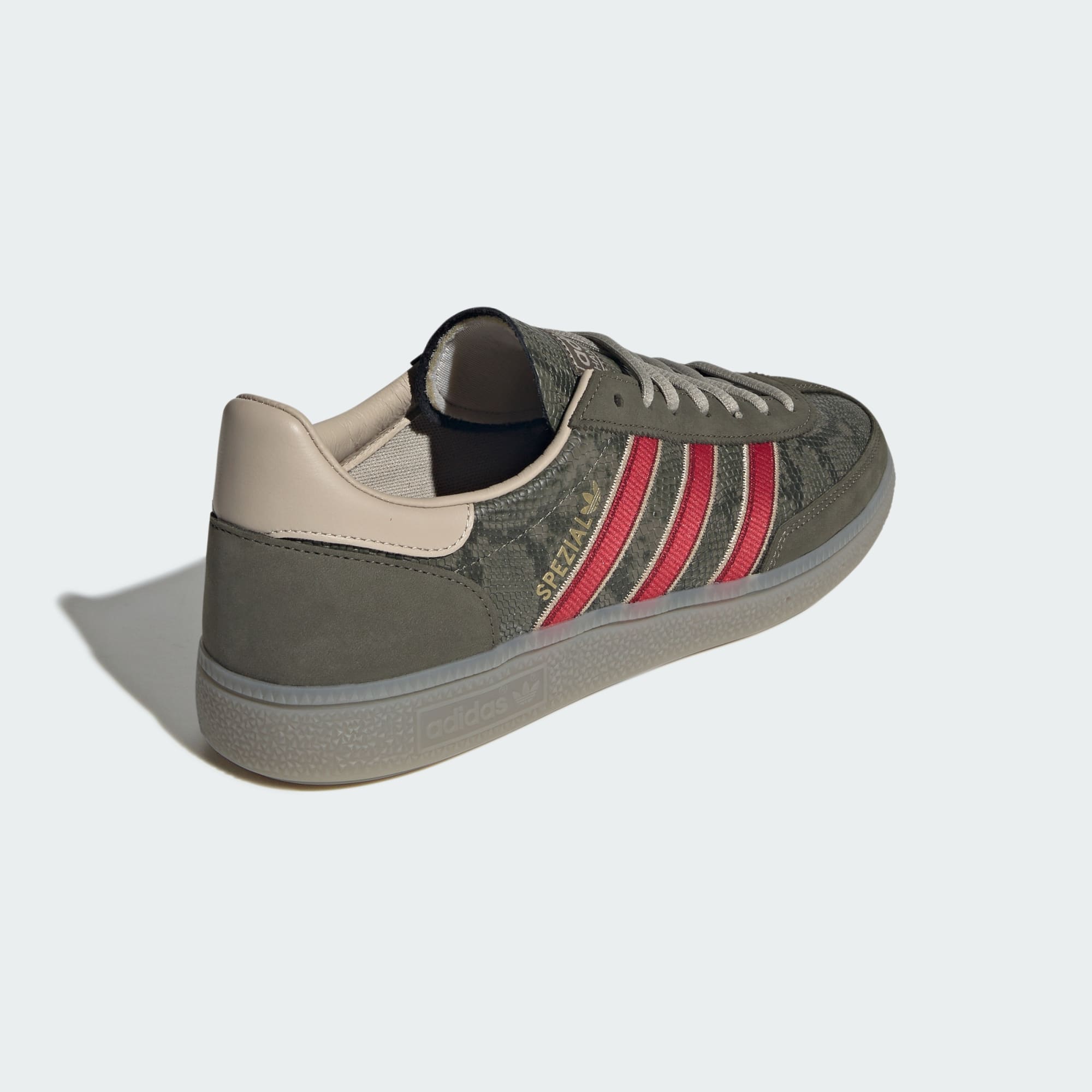 HANDBALL SPEZIAL AYAKKABI - Olive Strata / Team Victory Red / Khaki Three - KK4868 - Görsel 5
