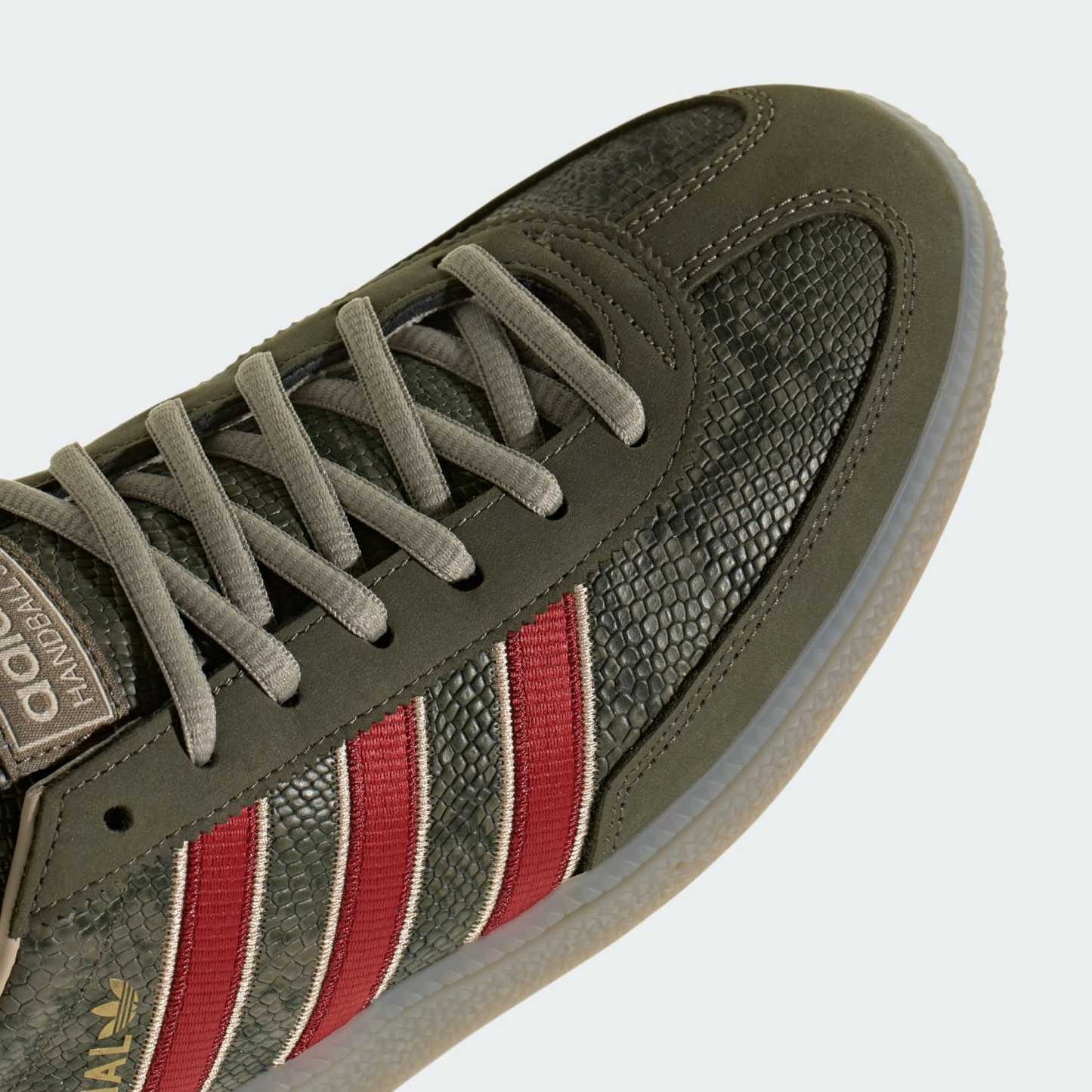 HANDBALL SPEZIAL AYAKKABI - Olive Strata / Team Victory Red / Khaki Three - KK4868 - Görsel 8