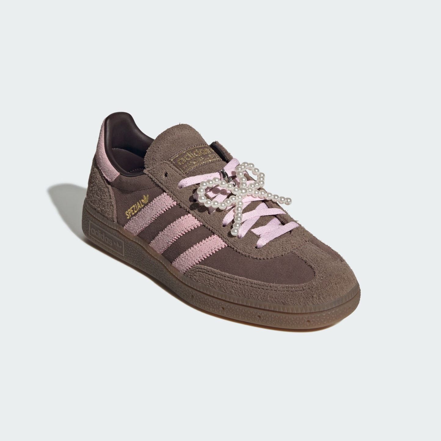 HANDBALL SPEZIAL CHARMLI AYAKKABI - Brown / Clear Pink / Earth Strata - KZ8355 - Görsel 4