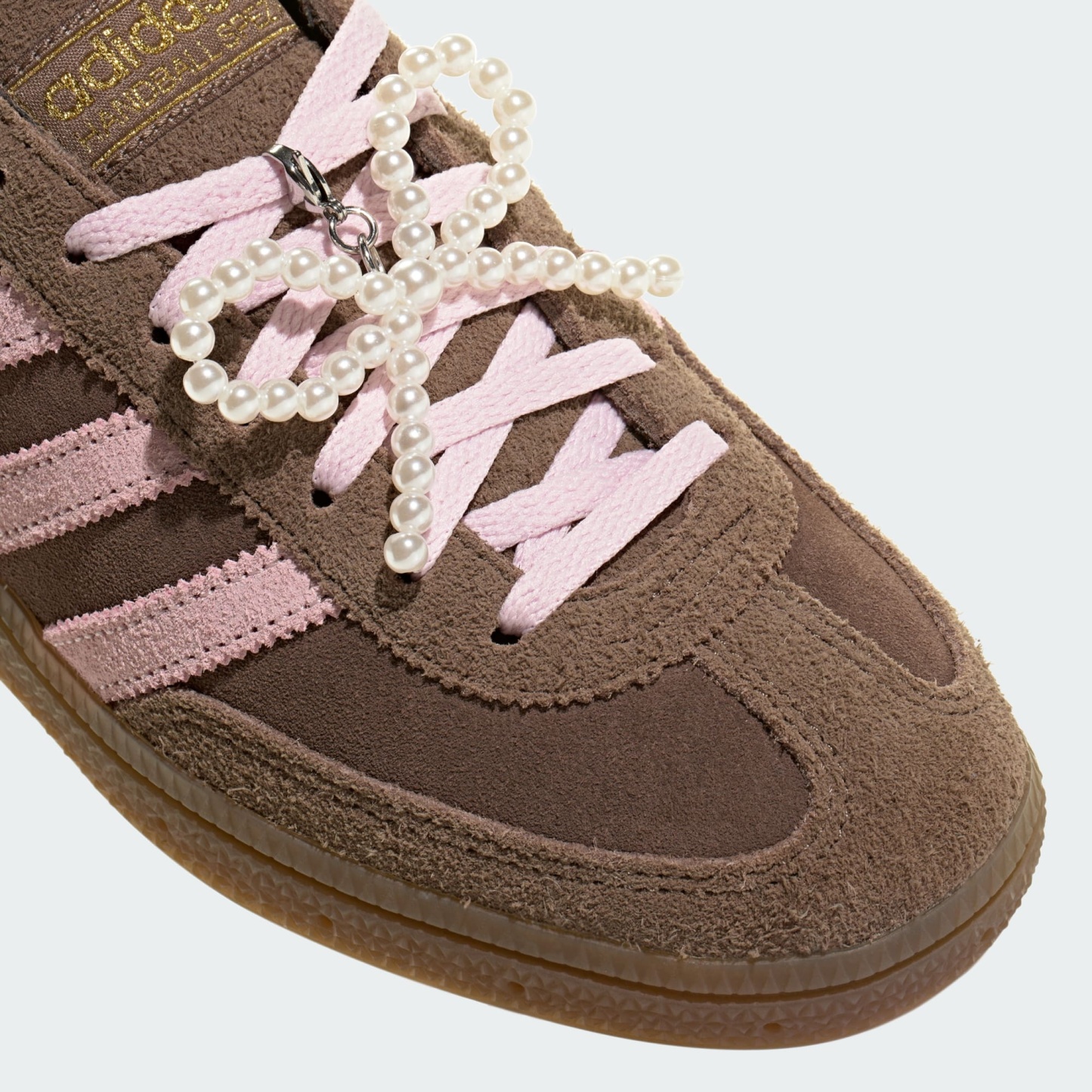 HANDBALL SPEZIAL CHARMLI AYAKKABI - Brown / Clear Pink / Earth Strata - KZ8355 - Görsel 9