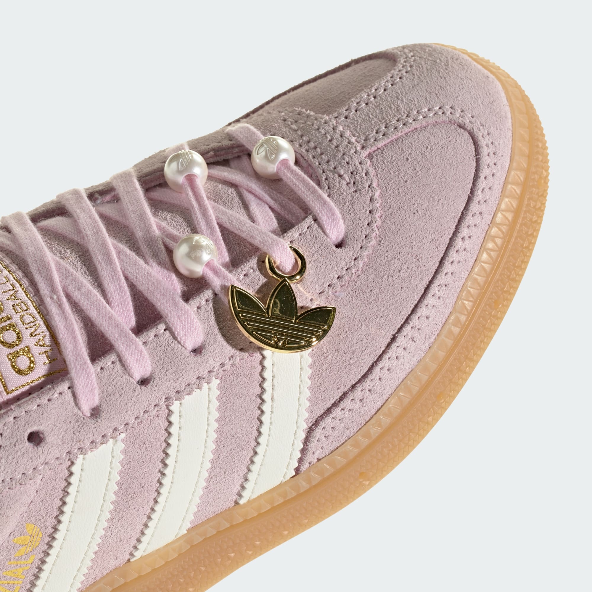 HANDBALL SPEZIAL CHARMLI AYAKKABI - Clear Pink / Off White / Gum - KZ8354 - Görsel 10