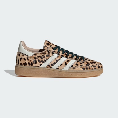 HANDBALL SPEZIAL LEOPAR DESENLİ AYAKKABI - Magic Beige / Ivory / Aurora Ivy - KI6678 - Görsel 1
