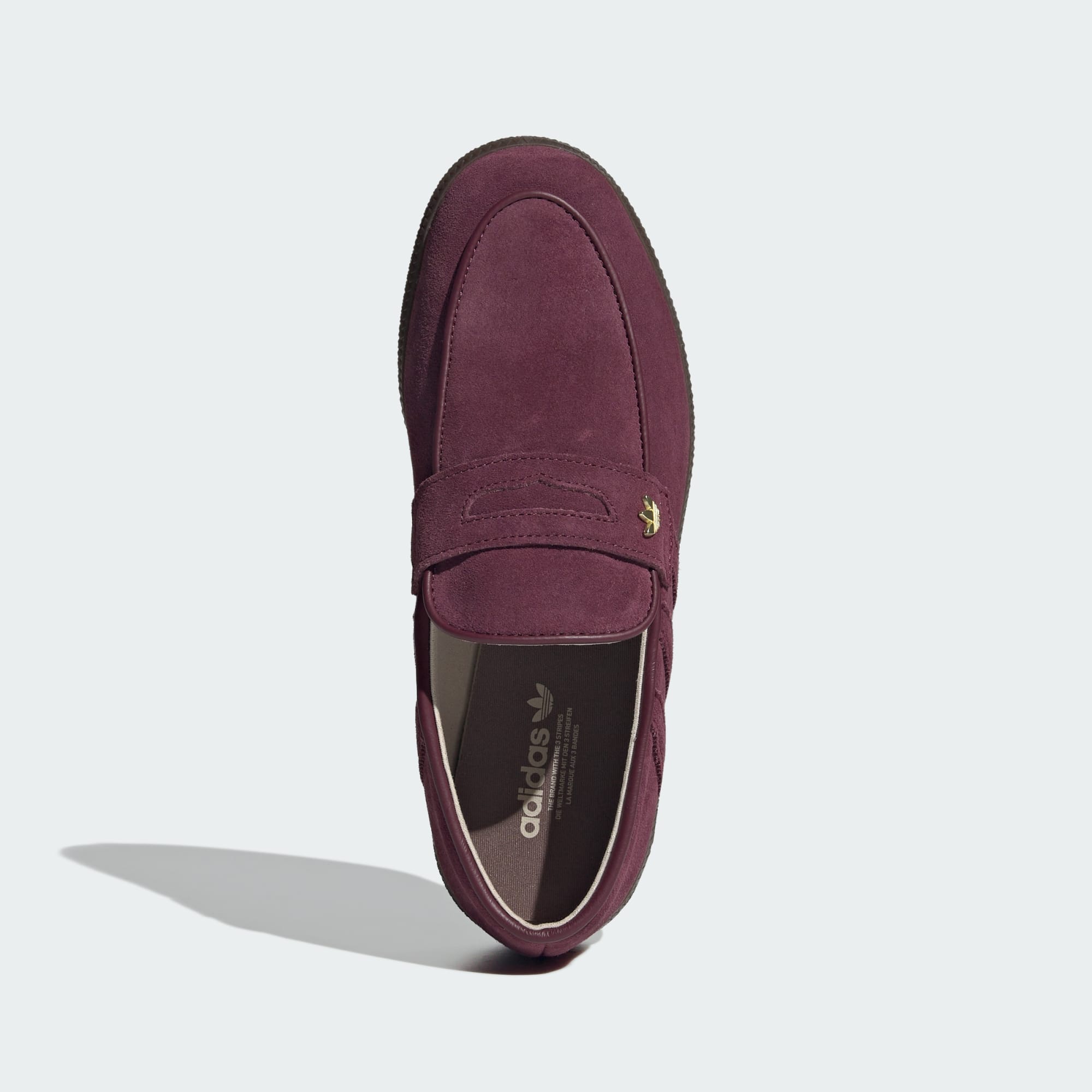 HANDBALL SPEZIAL MAKOSEN AYAKKABI - Maroon / Maroon / Gum - KK2780 - Görsel 2