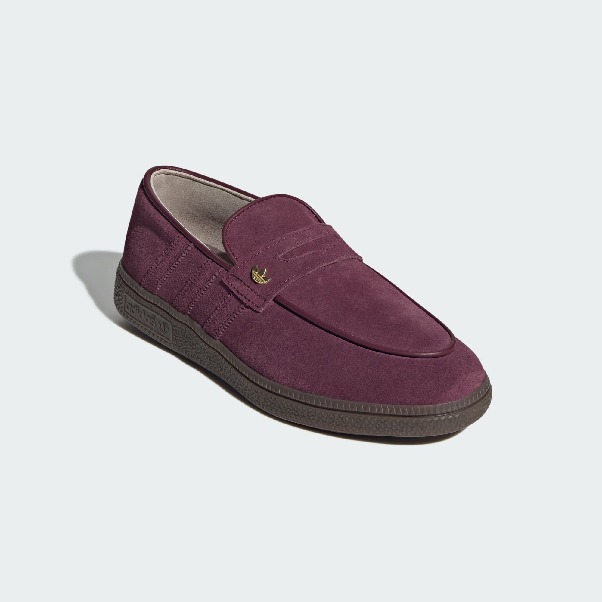 HANDBALL SPEZIAL MAKOSEN AYAKKABI - Maroon / Maroon / Gum - KK2780 - Görsel 4
