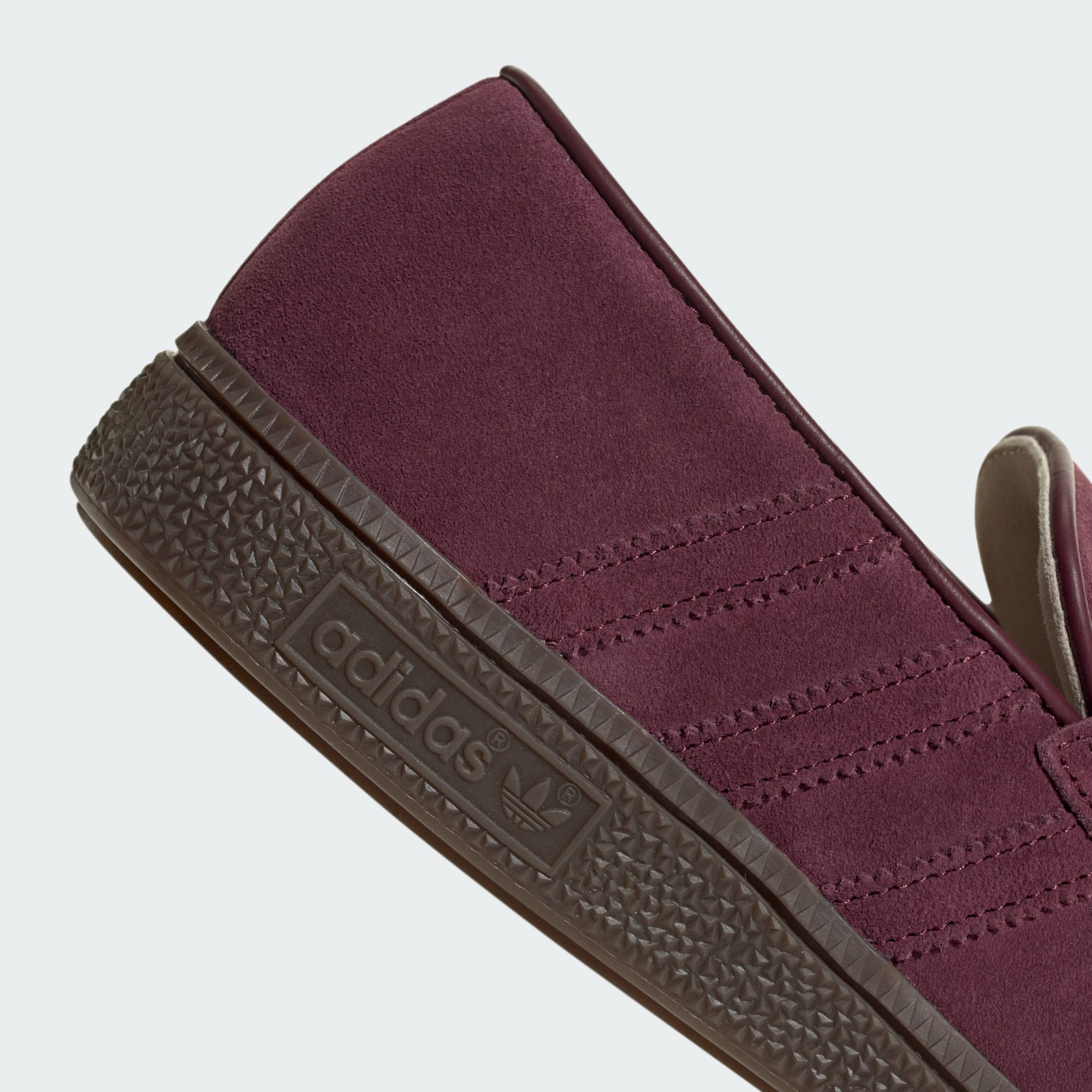 HANDBALL SPEZIAL MAKOSEN AYAKKABI - Maroon / Maroon / Gum - KK2780 - Görsel 8