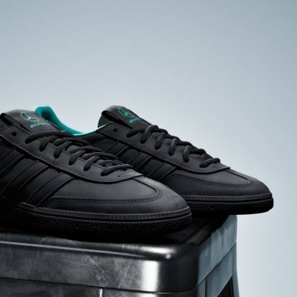 HANDBALL SPEZIAL MERCEDES AYAKKABI - Core Black / Core Black / Semi Mint Rush - KJ1195 - Görsel 9