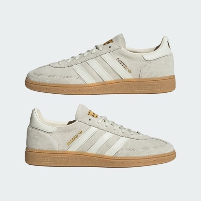 HANDBALL SPEZIAL MESSI Ayakkabı - Ivory / Ivory / Gold Metallic - KI4549 - Görsel 8