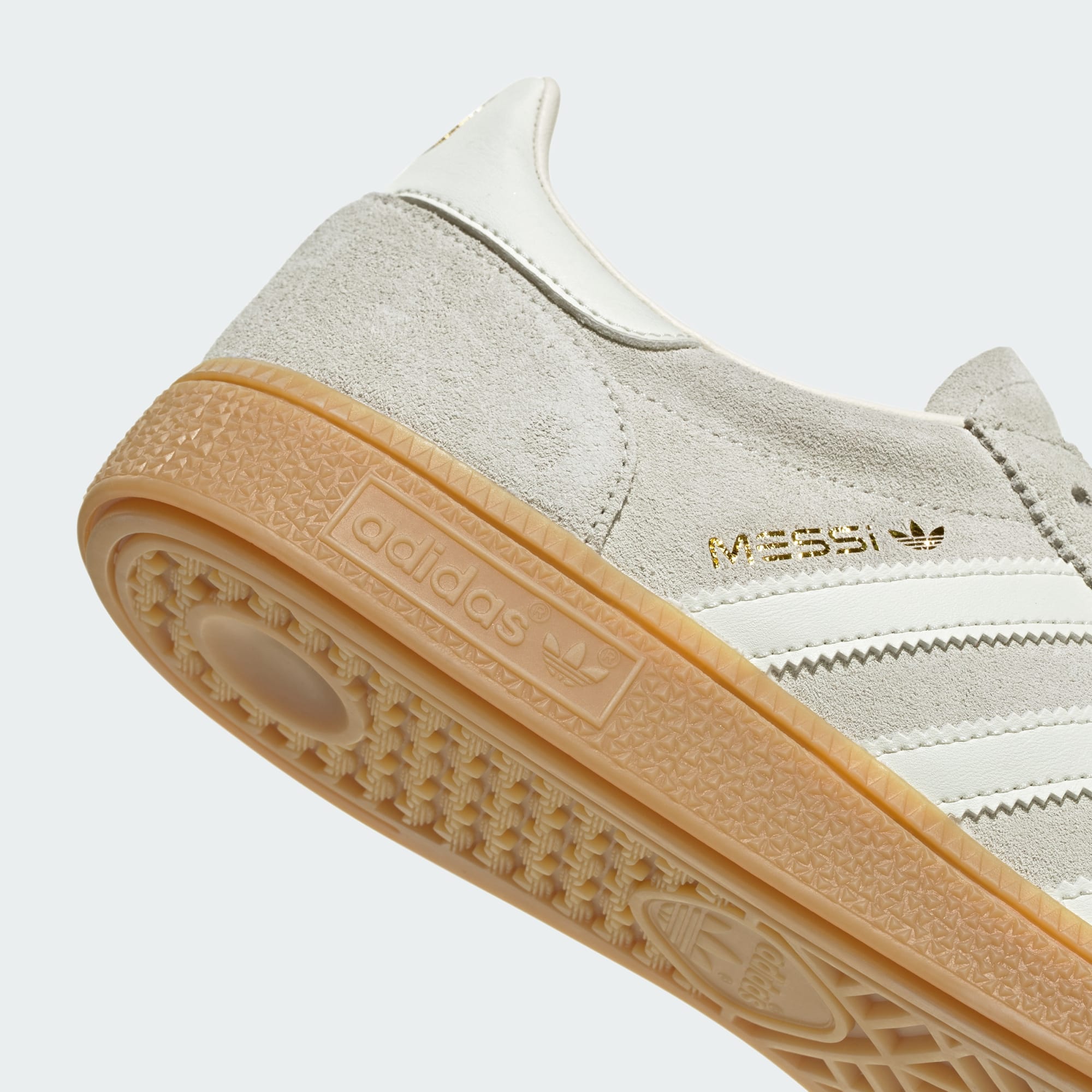HANDBALL SPEZIAL MESSI Ayakkabı - Ivory / Ivory / Gold Metallic - KI4549 - Görsel 9