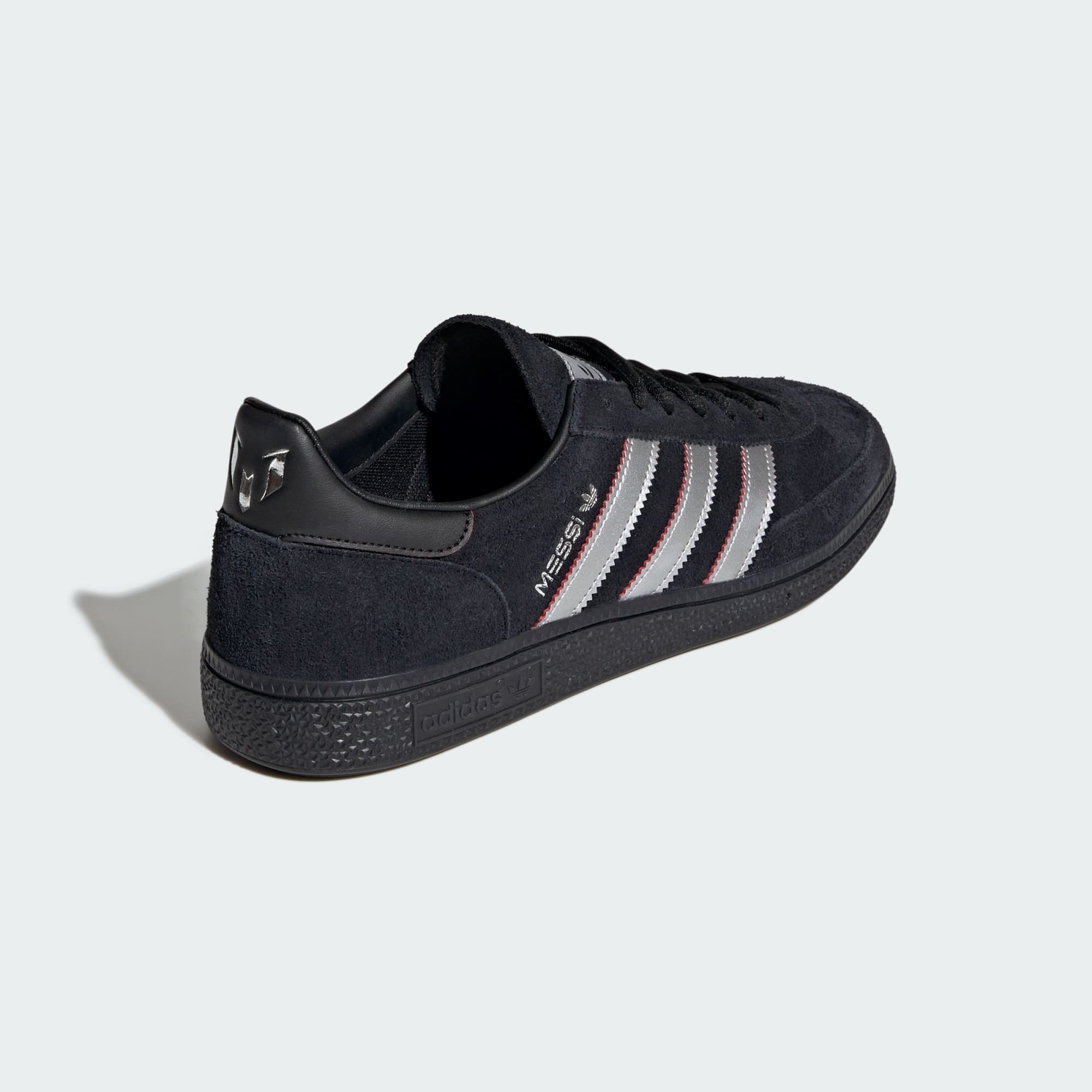 HANDBALL SPEZIAL MESSI Ayakkabı - Core Black / Silver Metallic / Pure Ruby - KI4548 - Görsel 6