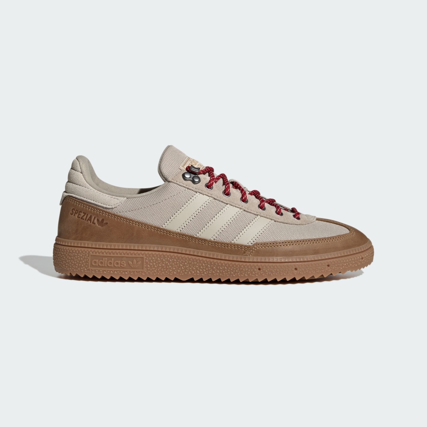 HANDBALL SPEZIAL WTR AYAKKABI - Khaki Three / Bliss / Light Cinnamon - KJ1722 - Görsel 1
