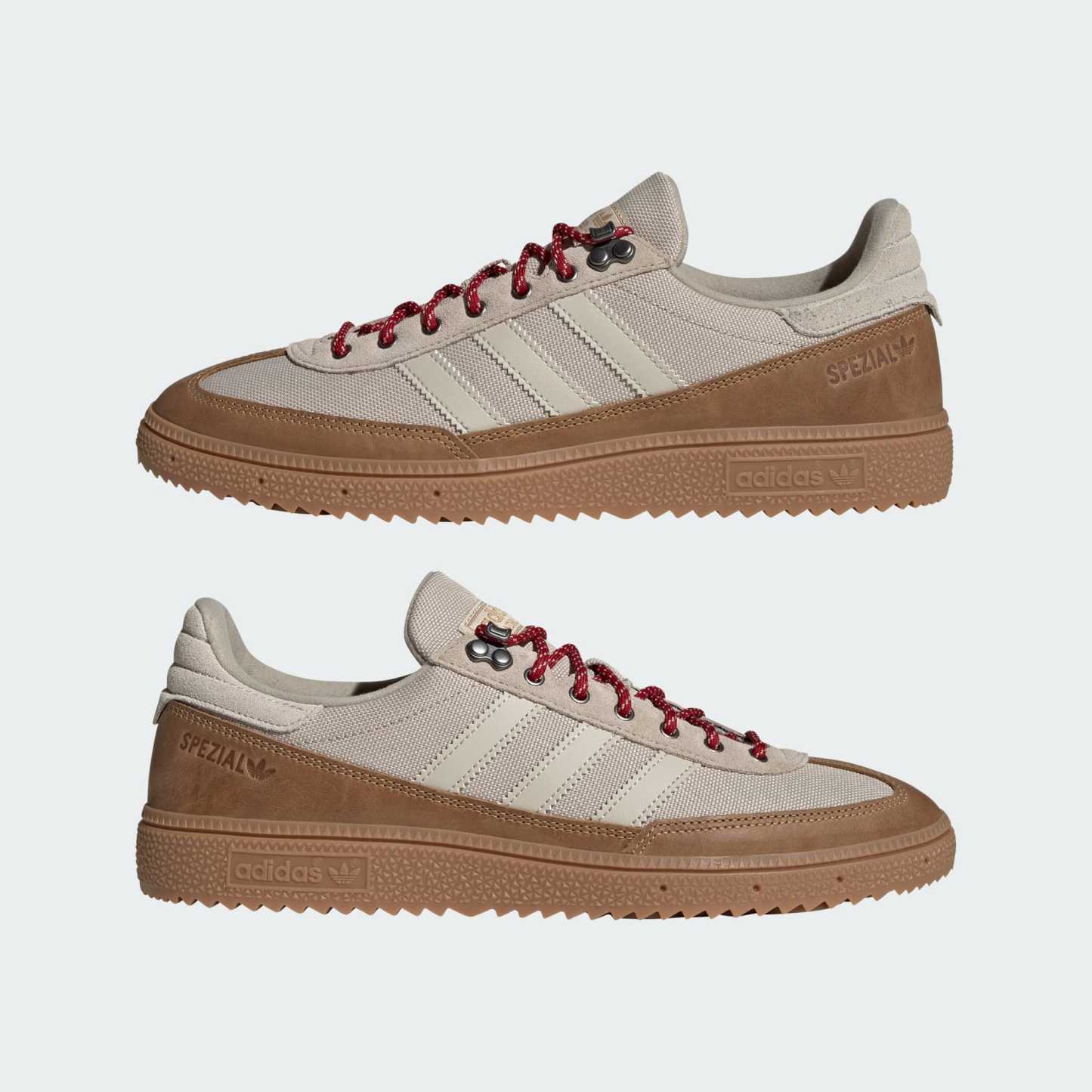 HANDBALL SPEZIAL WTR AYAKKABI - Khaki Three / Bliss / Light Cinnamon - KJ1722 - Görsel 7
