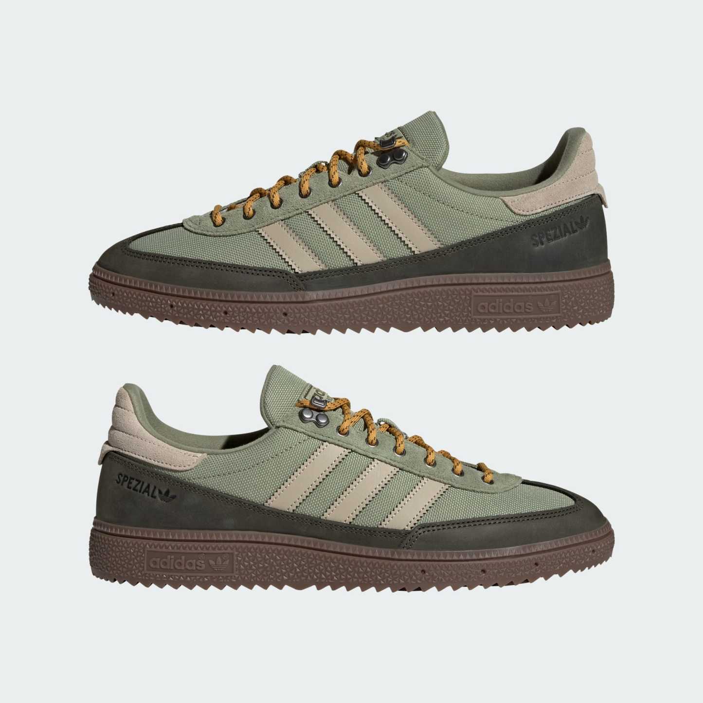 HANDBALL SPEZIAL WTR AYAKKABI - Tent Green / Khaki Three / Night Cargo - KJ1723 - Görsel 7
