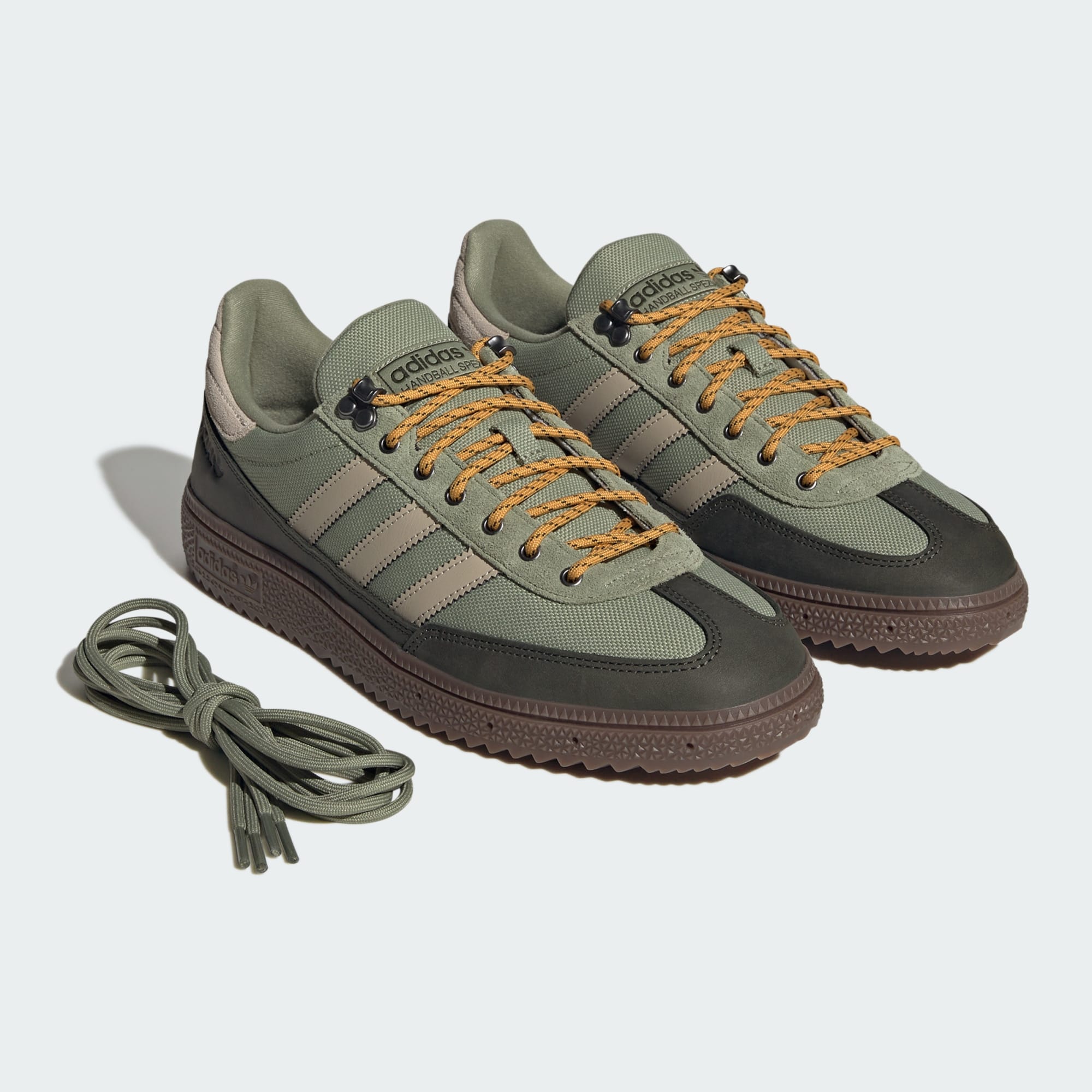 HANDBALL SPEZIAL WTR AYAKKABI - Tent Green / Khaki Three / Night Cargo - KJ1723 - Görsel 8