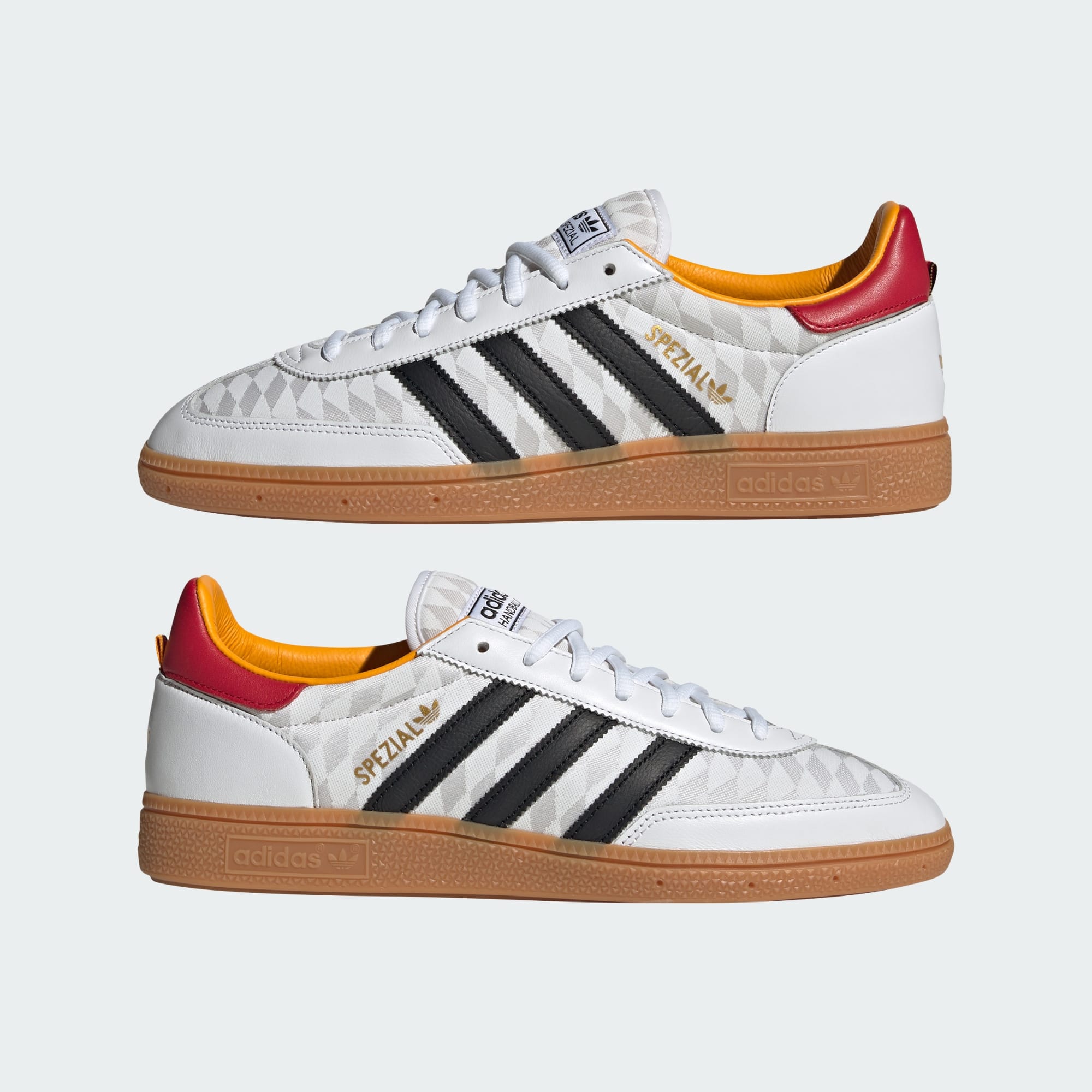 Handball Spezial Ayakkabı - Cloud White / Core Black / Bold Red - KI6052 - Görsel 7