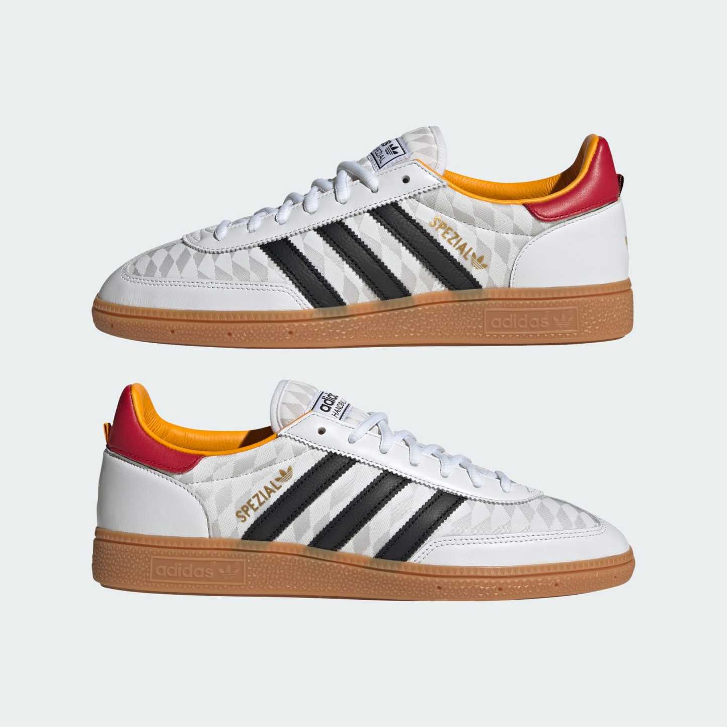 Handball Spezial Ayakkabı - Cloud White / Core Black / Bold Red - KI6052 - Görsel 7