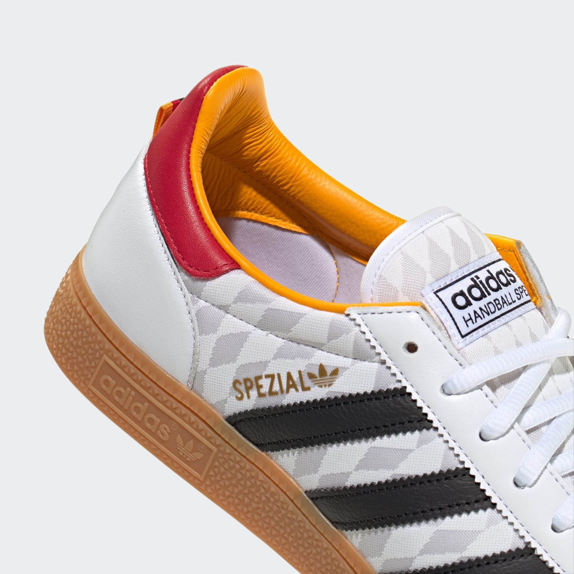 Handball Spezial Ayakkabı - Cloud White / Core Black / Bold Red - KI6052 - Görsel 8