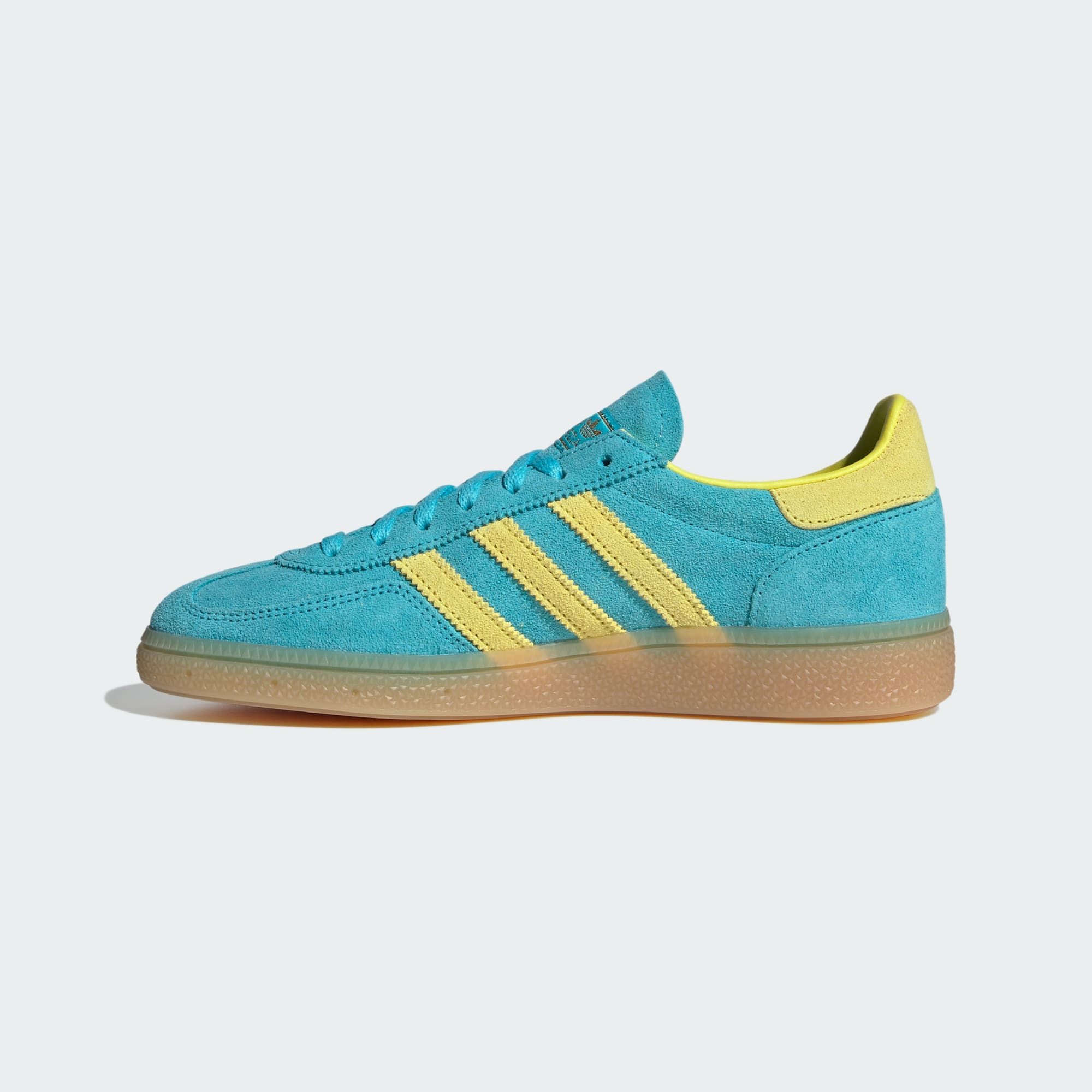 Handball Spezial Ayakkabı - Blue Glow / Bright Yellow / Gold Metallic - JR7351 - Görsel 6