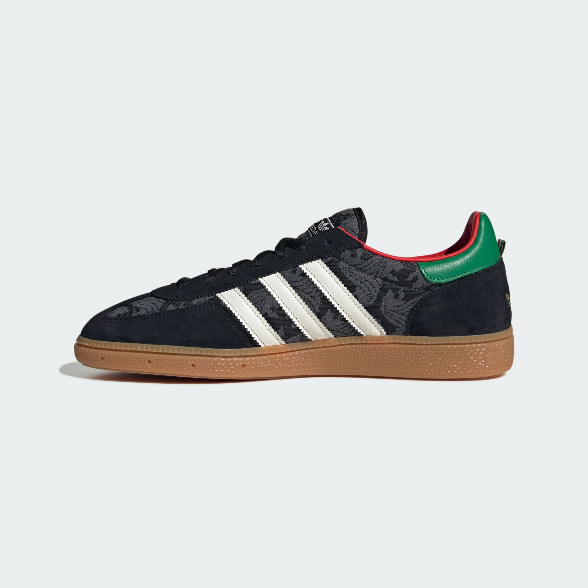 Handball Spezial Ayakkabı - Core Black / Core White / Green - HQ7261 - Görsel 6