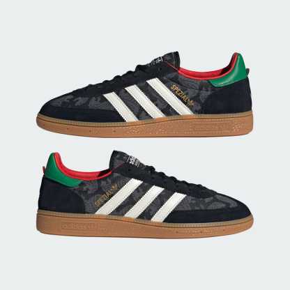 Handball Spezial Ayakkabı - Core Black / Core White / Green - HQ7261 - Görsel 7