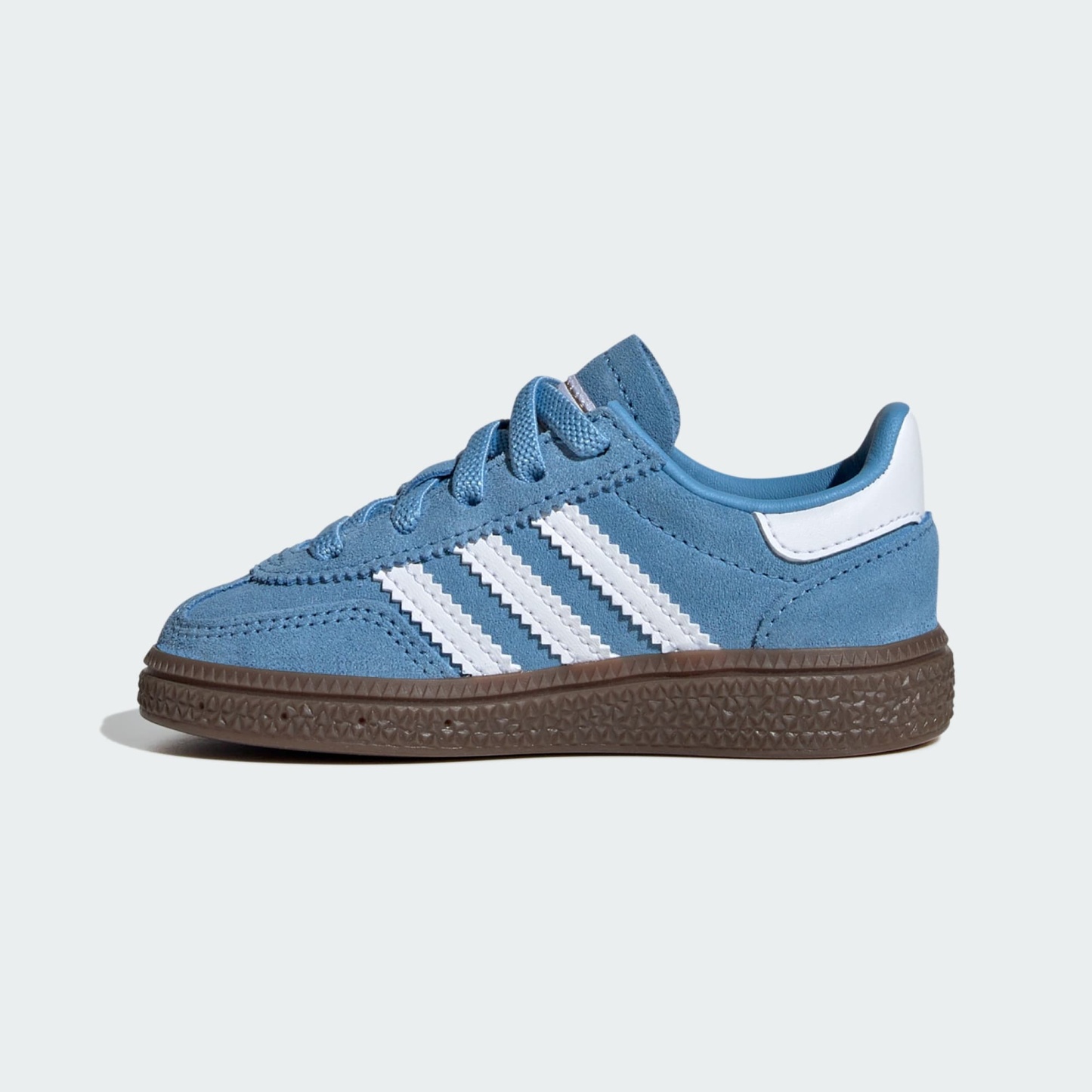 Handball Spezial Comfort Closure Elastic Lace Kids Ayakkabı - Light Blue / Cloud White / Gum - JI2900 - Görsel 7