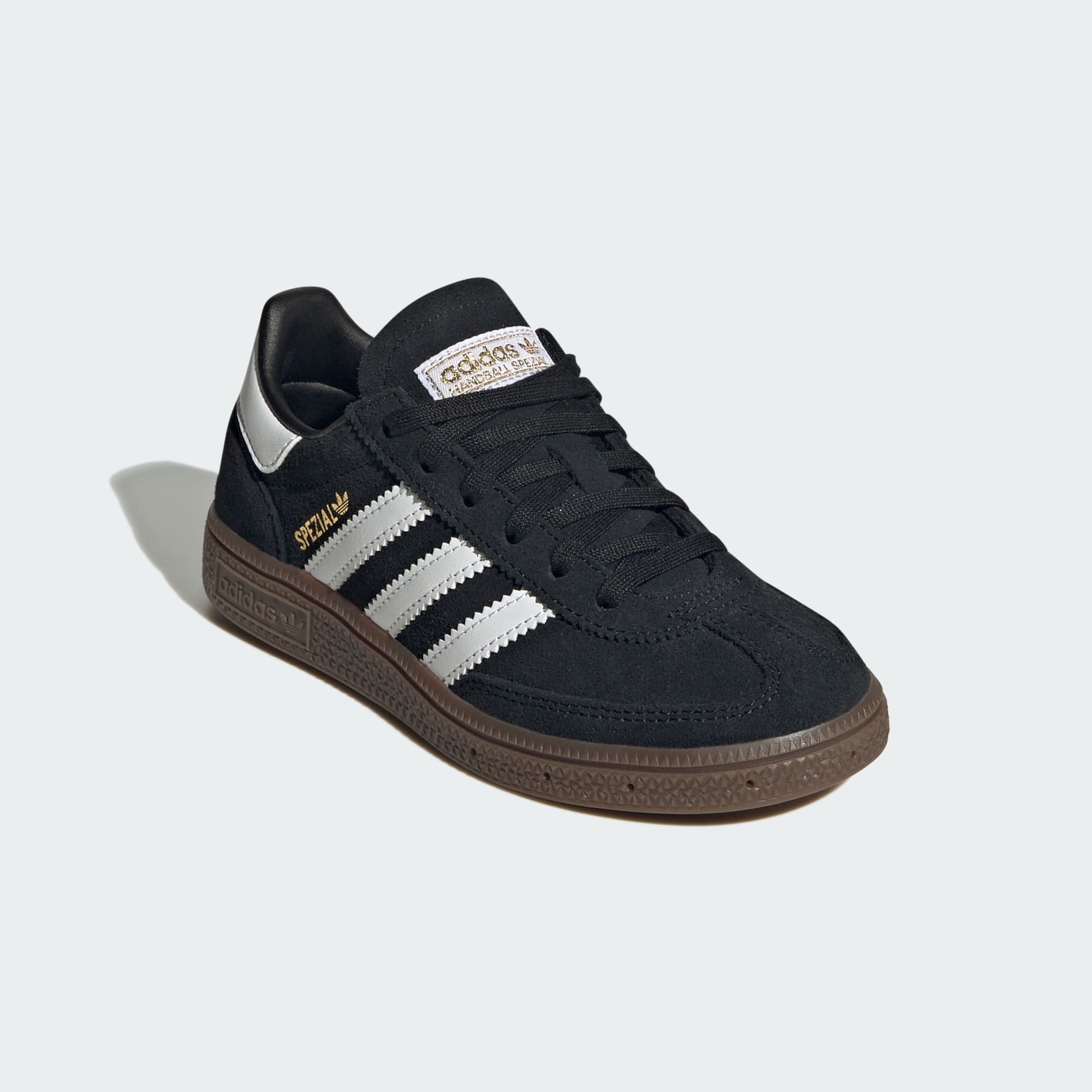 Handball Spezial Kids Ayakkabı - Core Black / Cloud White / Gum - JI2894 - Görsel 4