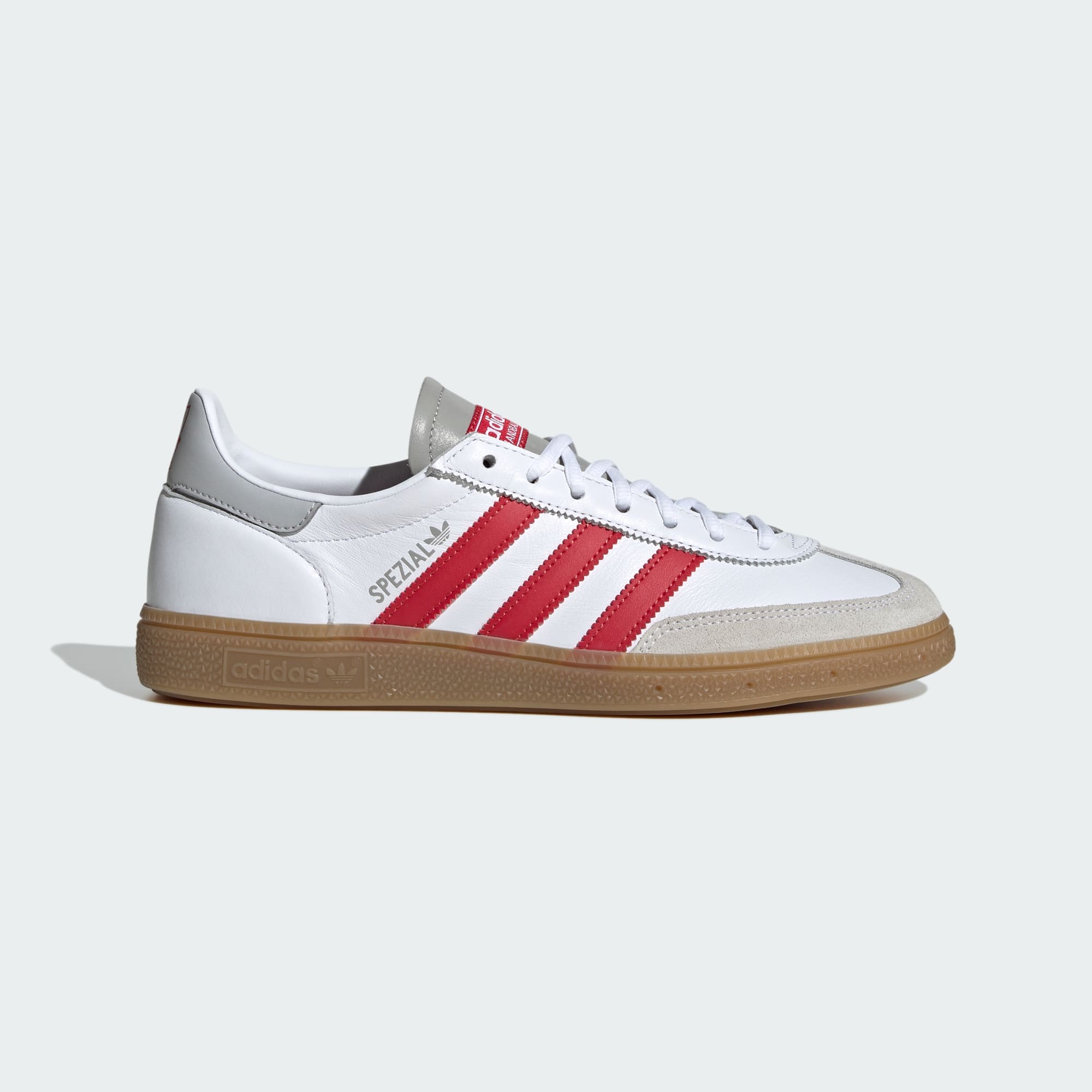 Liverpool FC Handball Spezial Ayakkabı - Cloud White / Strawberry Red / Grey Two - KI5241 - Görsel 2