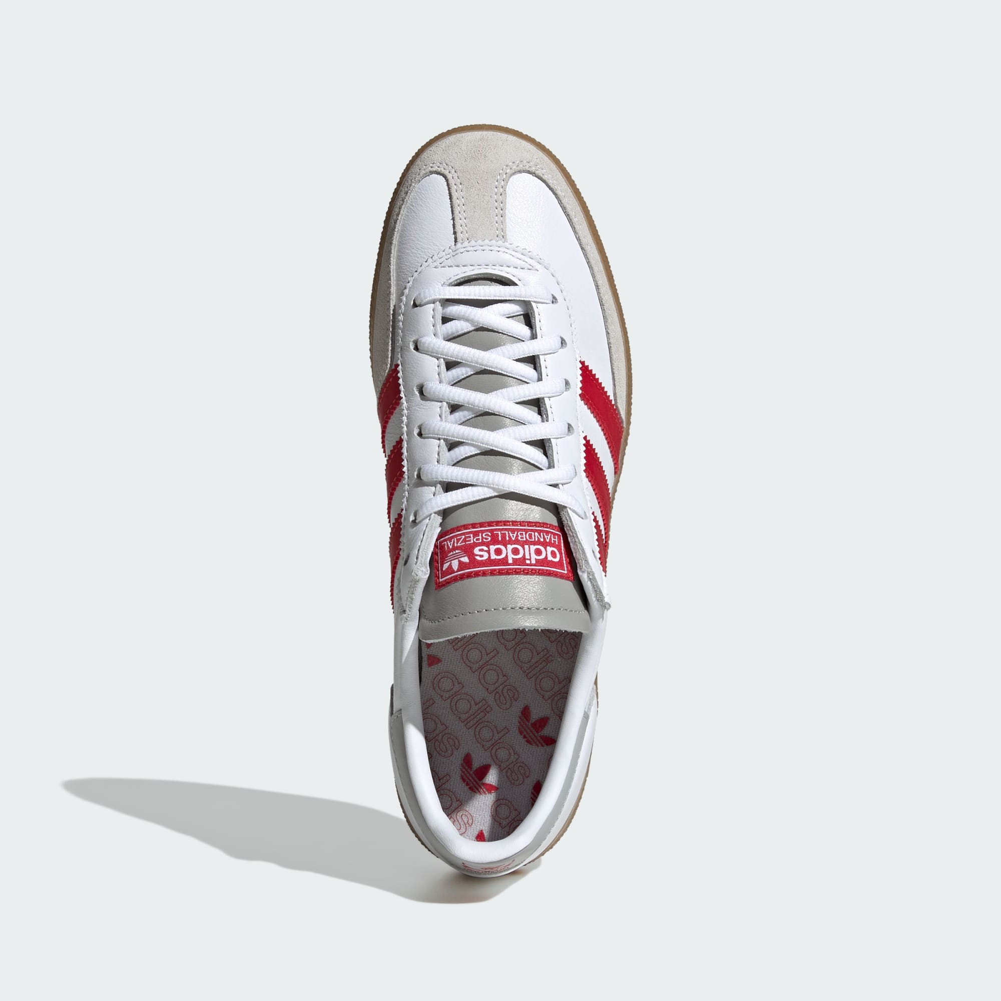 Liverpool FC Handball Spezial Ayakkabı - Cloud White / Strawberry Red / Grey Two - KI5241 - Görsel 3