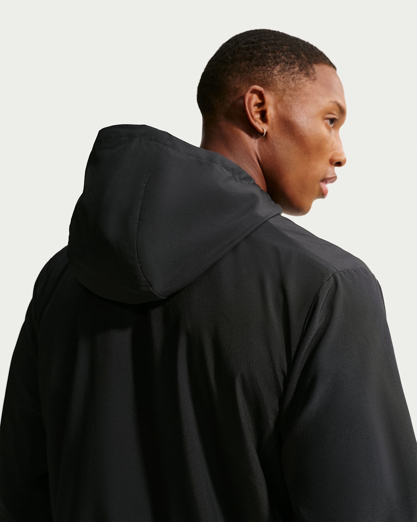 Nike Form Dri-FIT Kapüşonlu Çok Yönlü Erkek Ceketi - Siyah
