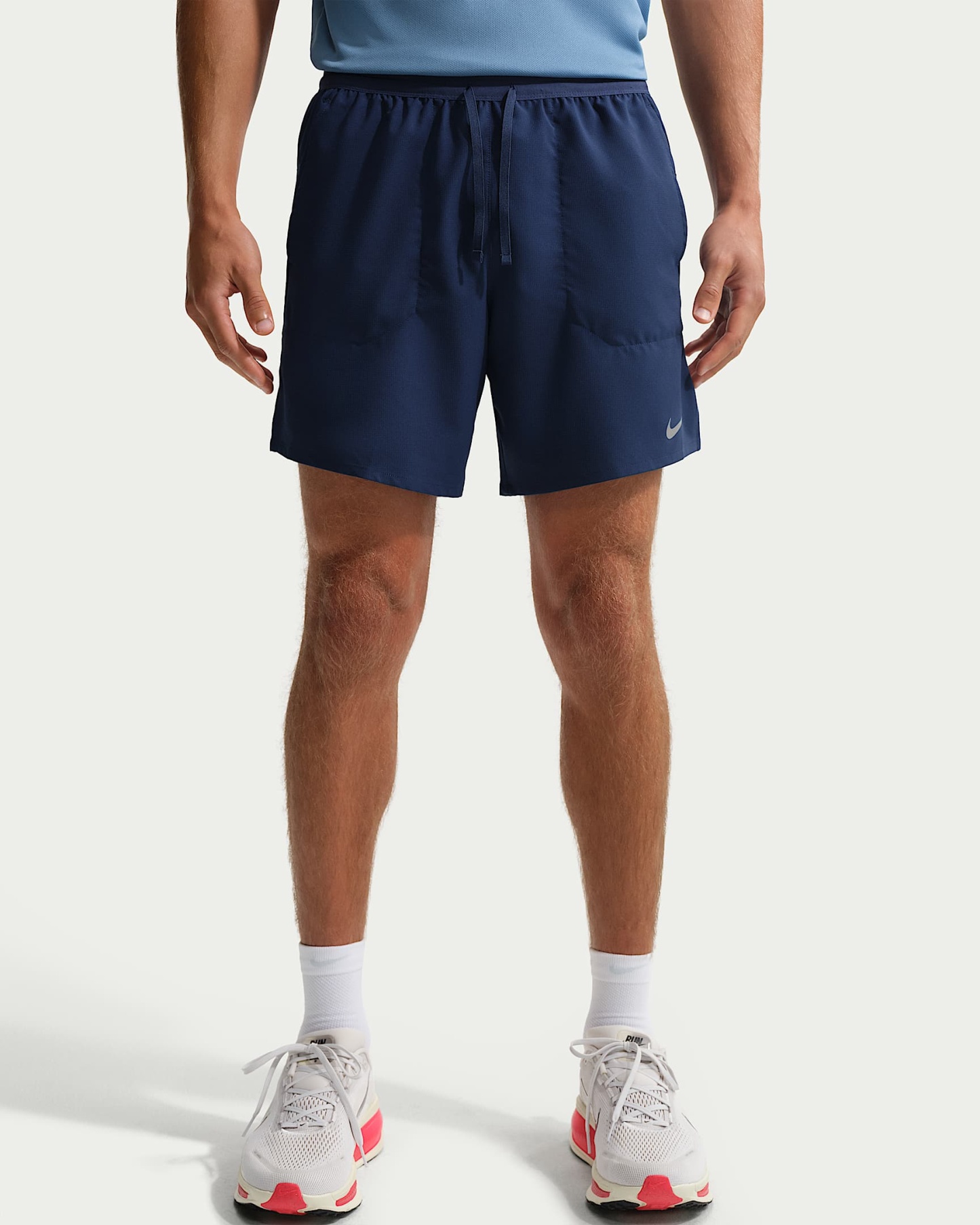 Nike Stride Dri-FIT 18 cm Slip Astarlı Erkek Koşu Şortu - Midnight Navy