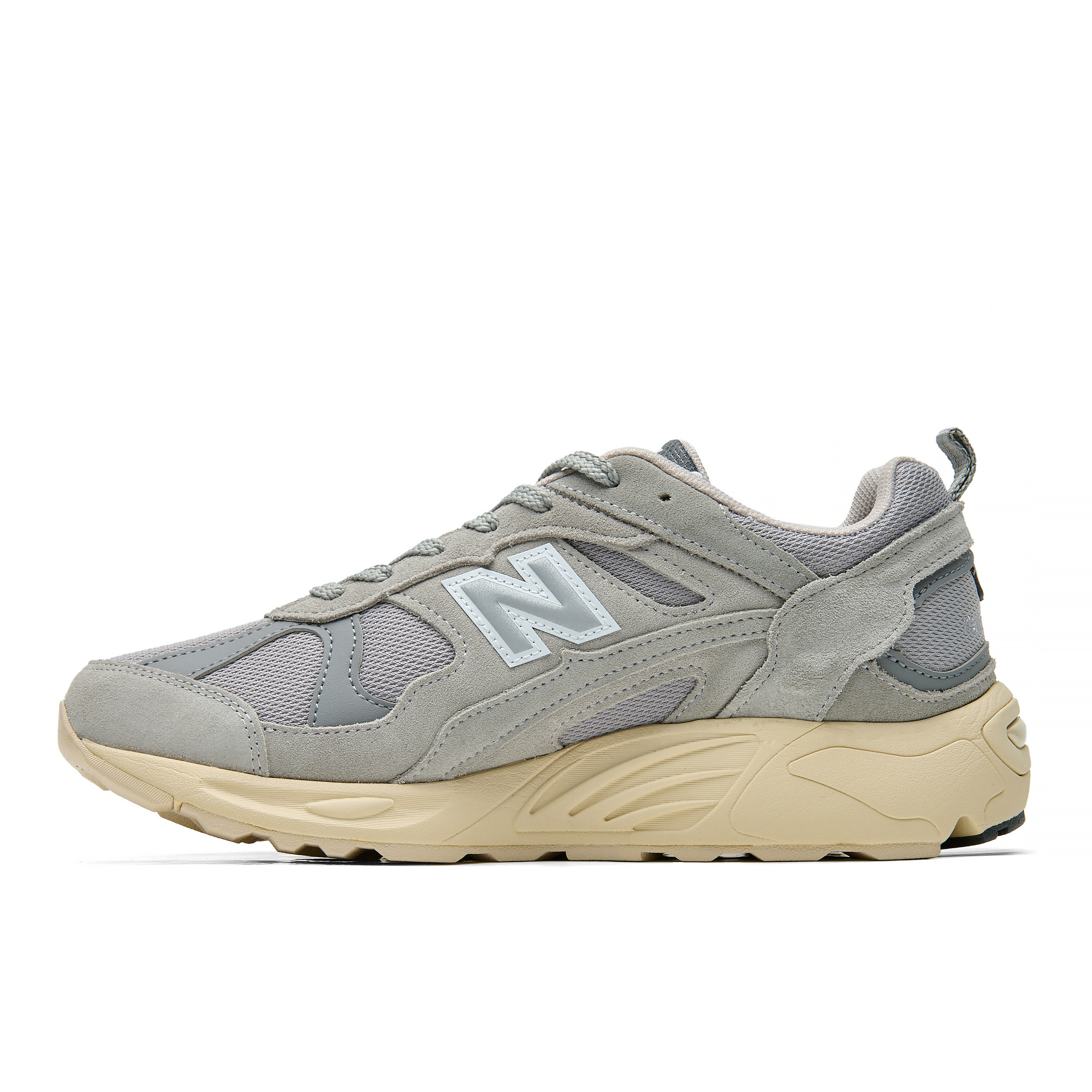 New Balance 878 Gri Unisex Günlük Giyim CM878GG1 - Gri