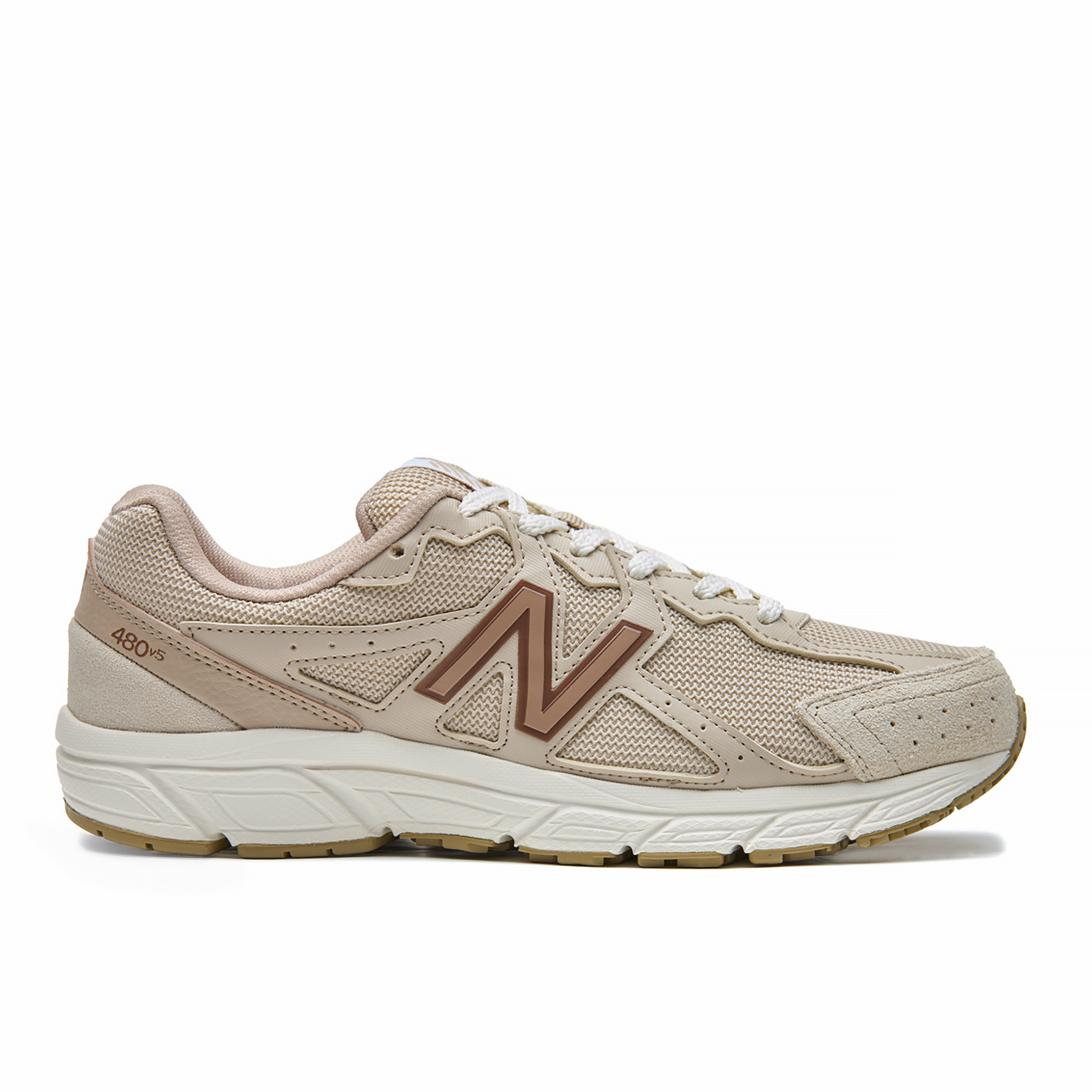 New Balance 480 Bej Unisex Ayakkabı M480CR5 - Bej