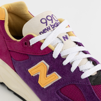 New Balance 990 Mor Erkek Ayakkabı M990PY2 - Mor