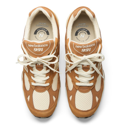New Balance 991 Kahverengi Erkek Ayakkabı M991TW1 - Kahverengi