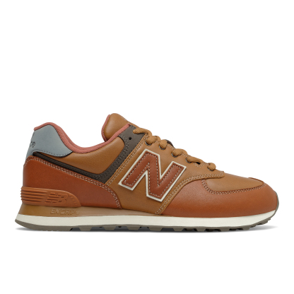 New Balance 574 Kahverengi Erkek Günlük Giyim - Kahverengi