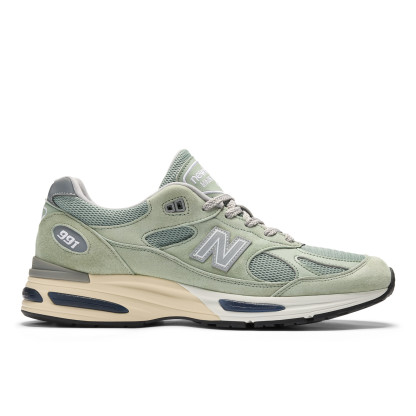 New Balance 991v2 Yeşil Kadın Günlük Giyim U991BB2 - Yeşil