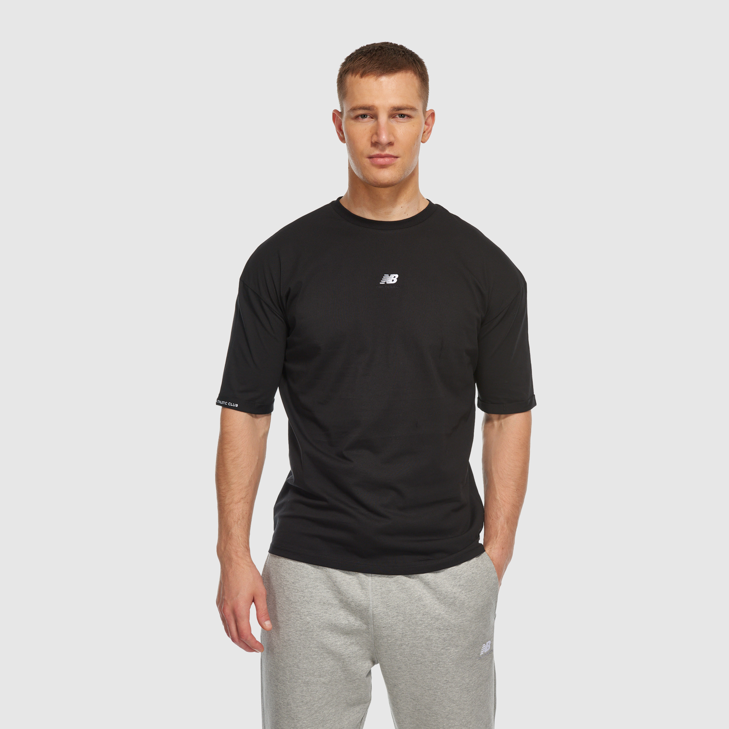 New Balance UNT3417 Siyah Unisex Spor Giyim - Siyah