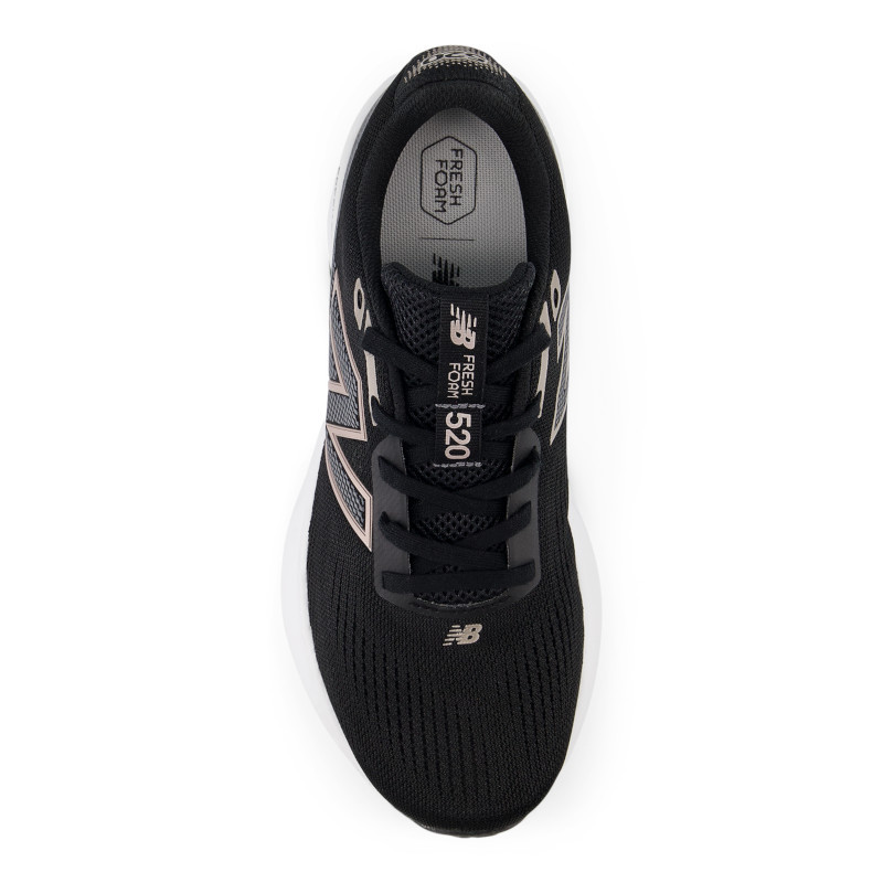 New Balance 520 V9 Siyah Kadın Koşu Ayakkabı W520LK9 - Siyah (W520LK9)